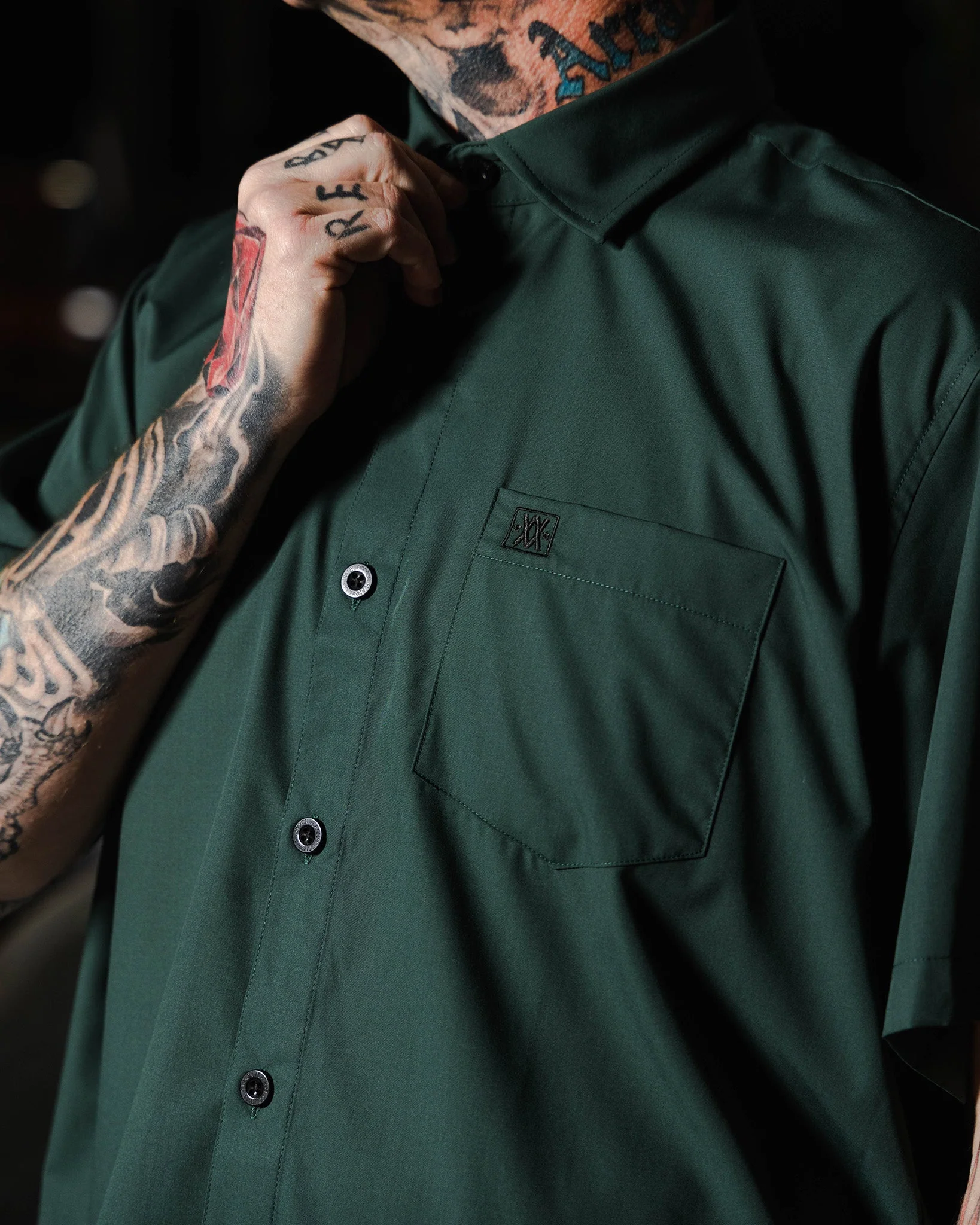 Solid Bamboo Short Sleeve 2.0 - Green - Image 5