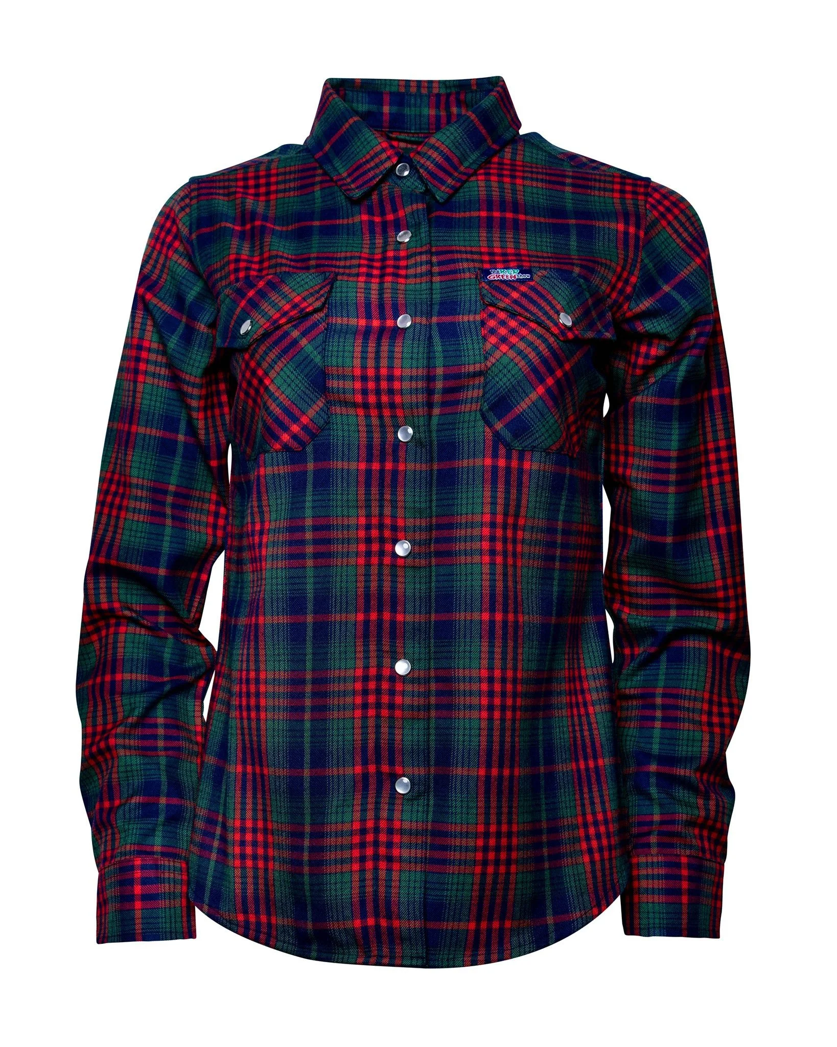 Women's 2024 Red Green Flannel - Image 2