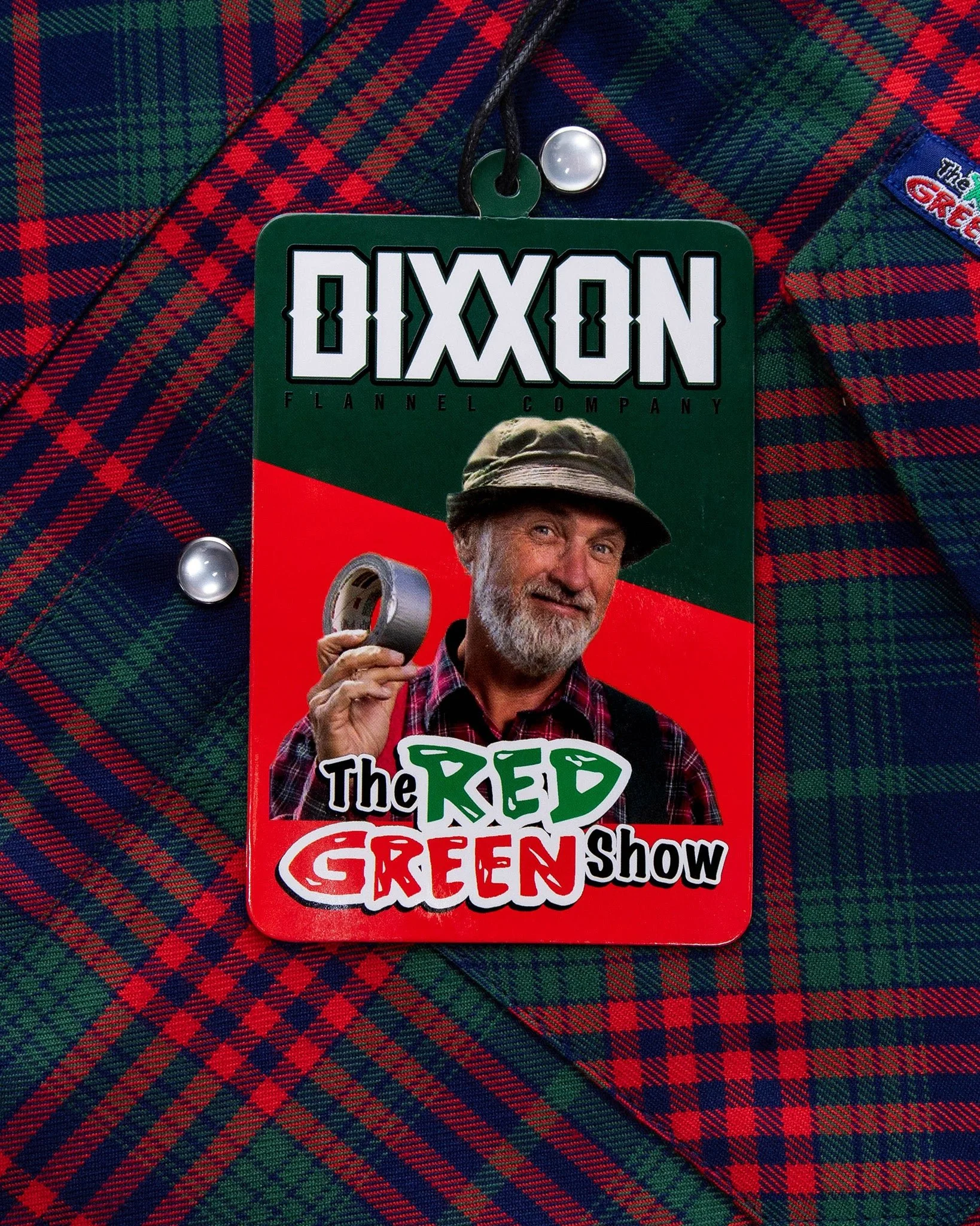 Women's 2024 Red Green Flannel - Image 4
