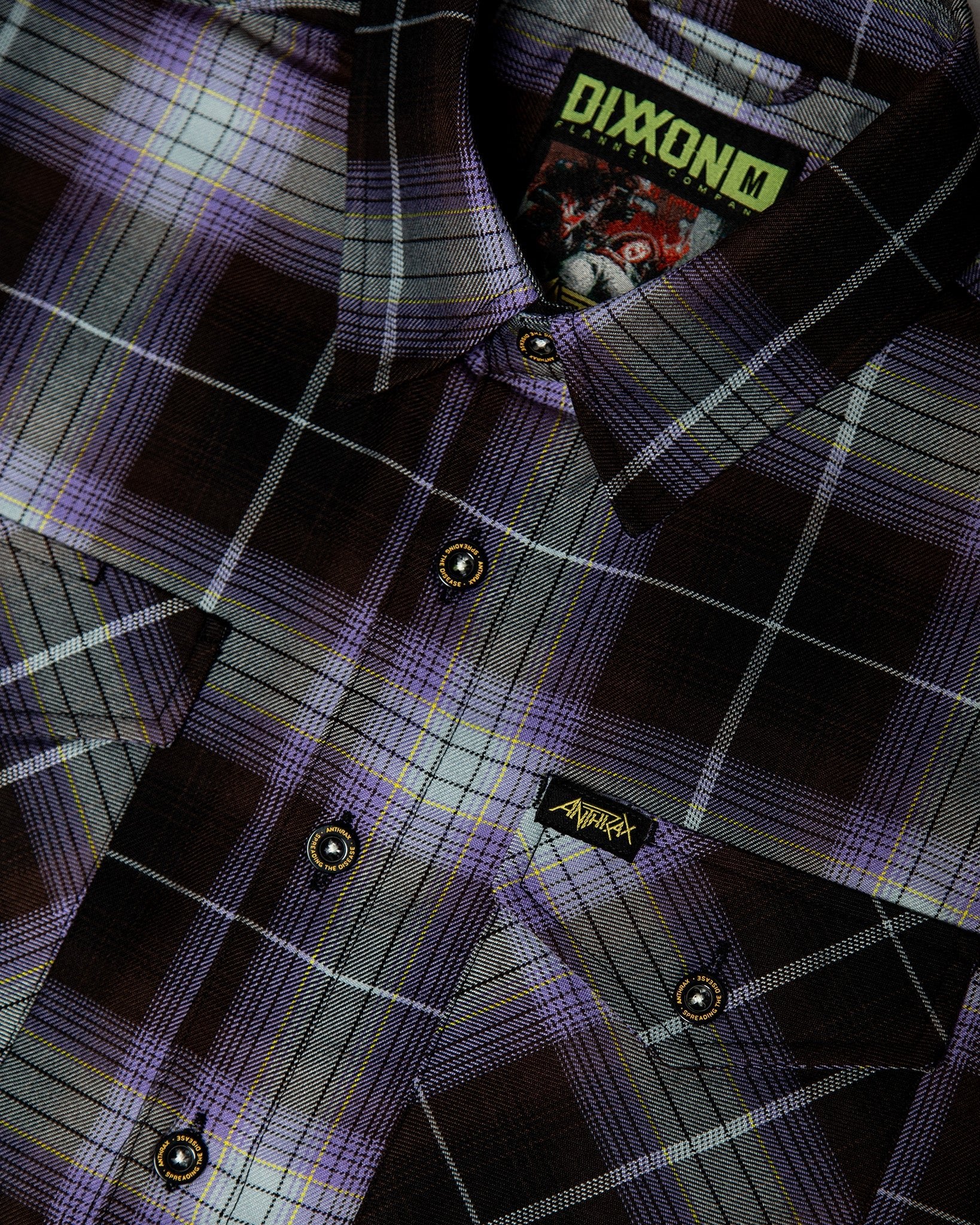 Women's Anthrax Spreading the Disease Flannel - Image 4