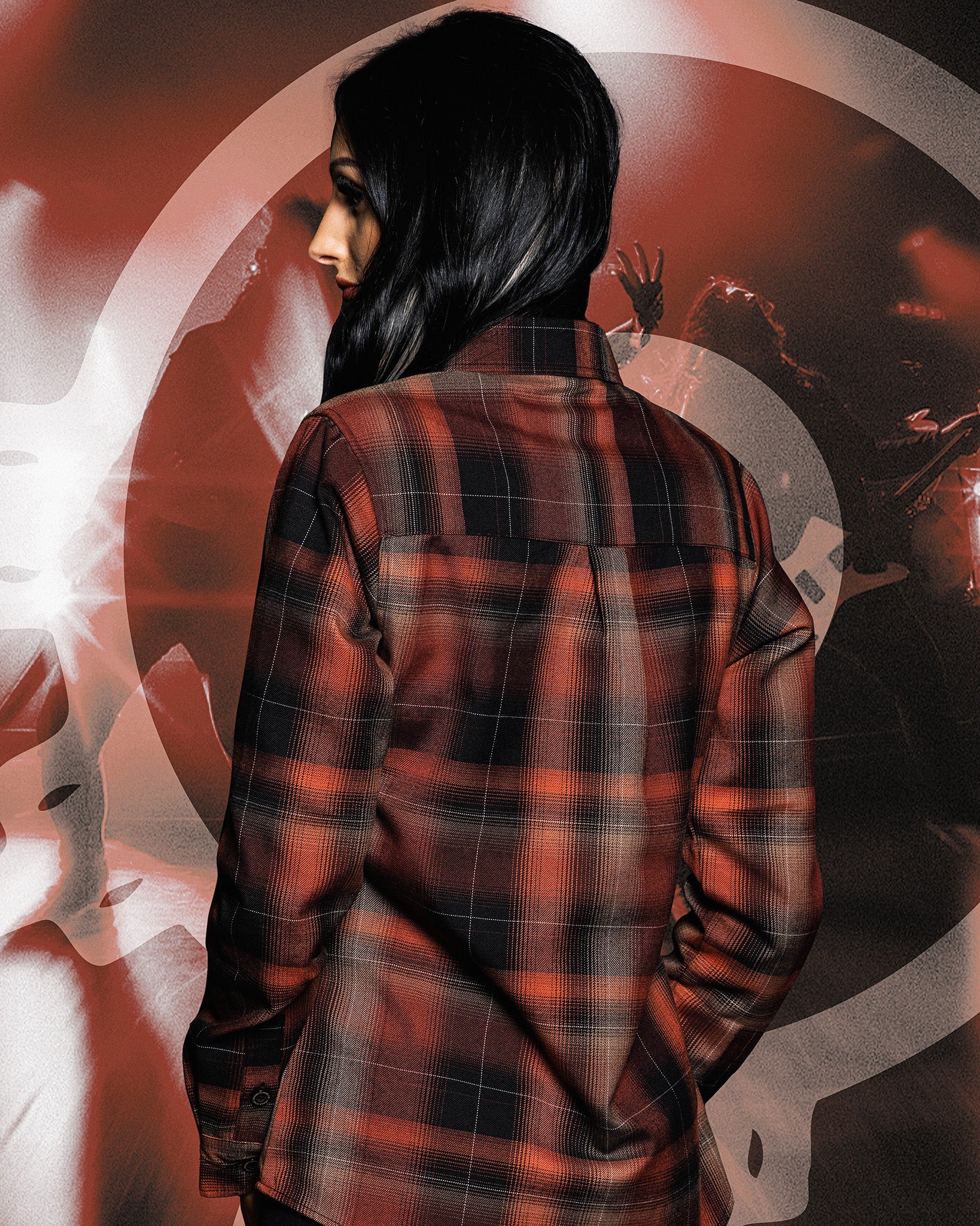 Women's Arch Enemy Blood Dynasty Flannel - Image 3
