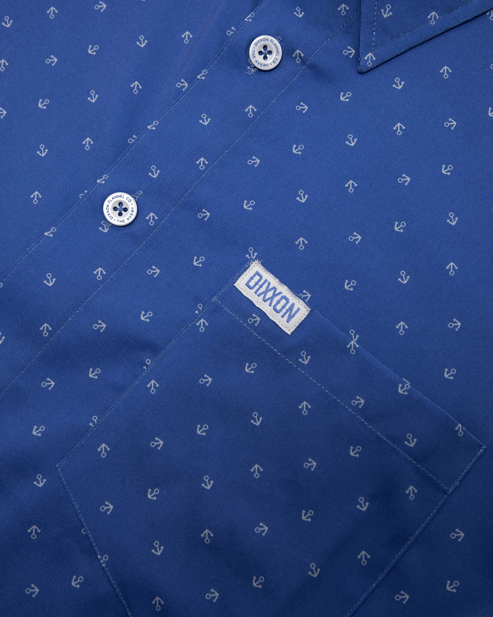 Women's Avery Party Shirt - Blue & Gray - Image 5
