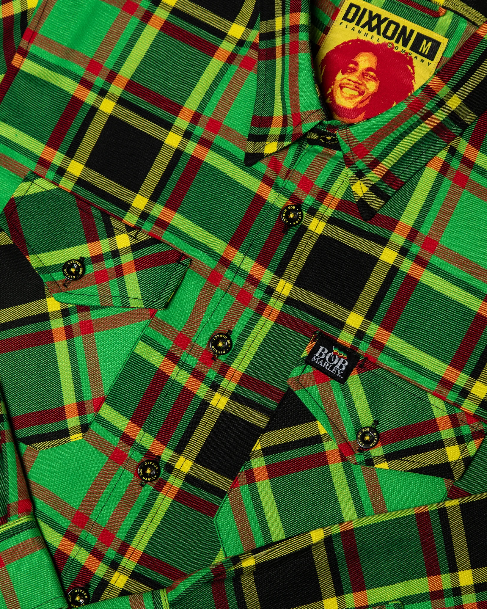 Women's Bob Marley 2026 Flannel - Image 5