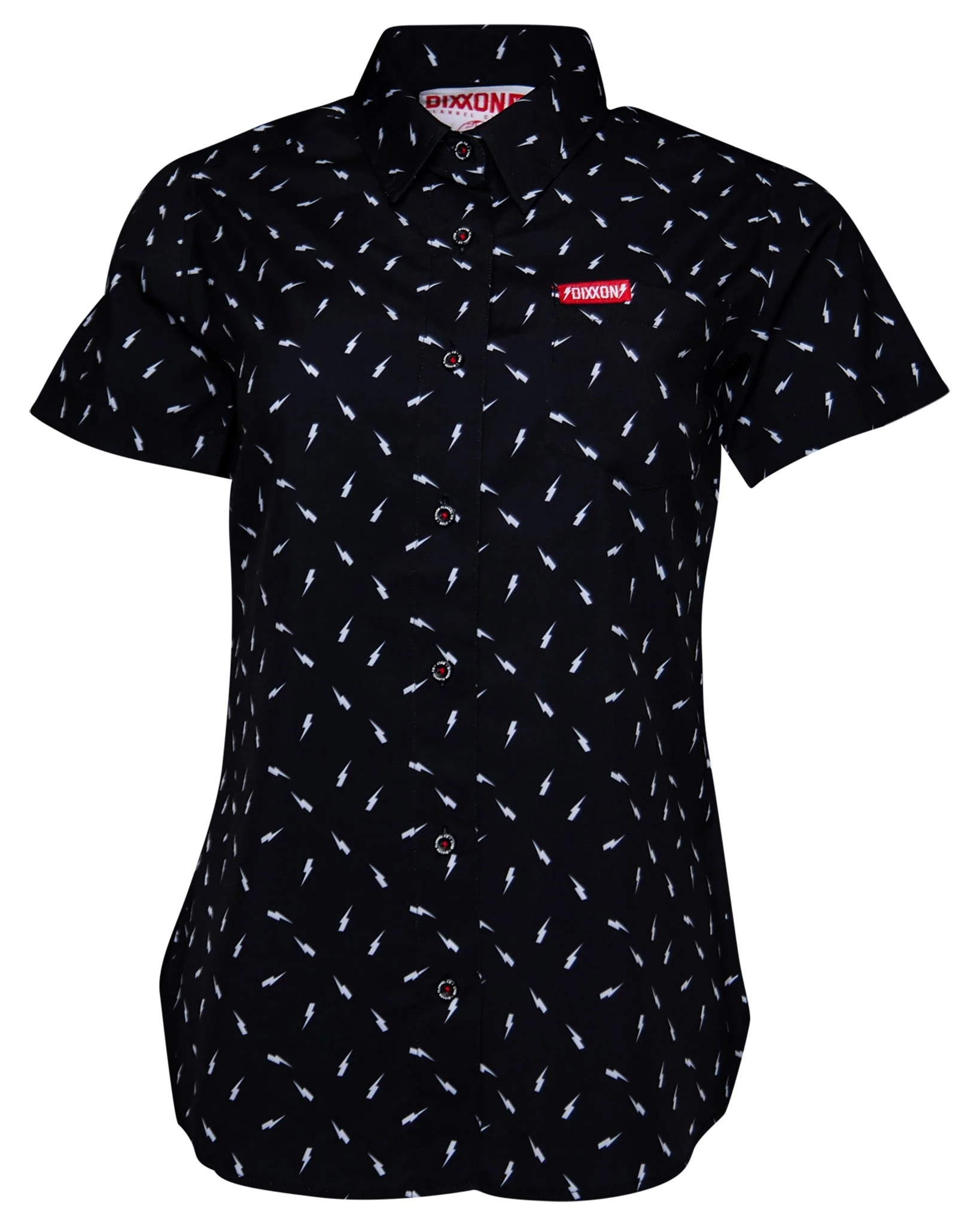 Women's Bolt Party Shirt - Black - Image 2