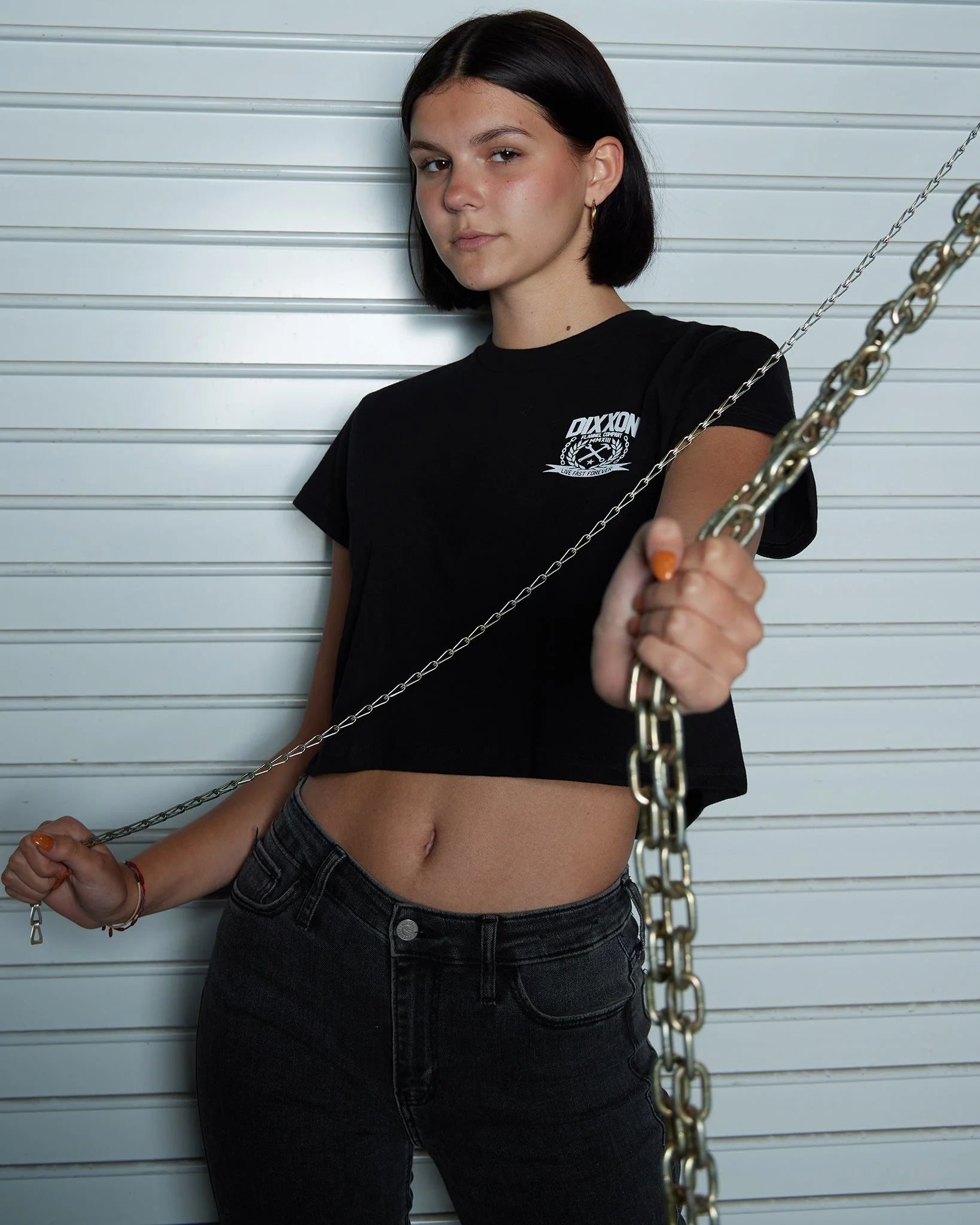 Women's Chains Crop Top - Image 5