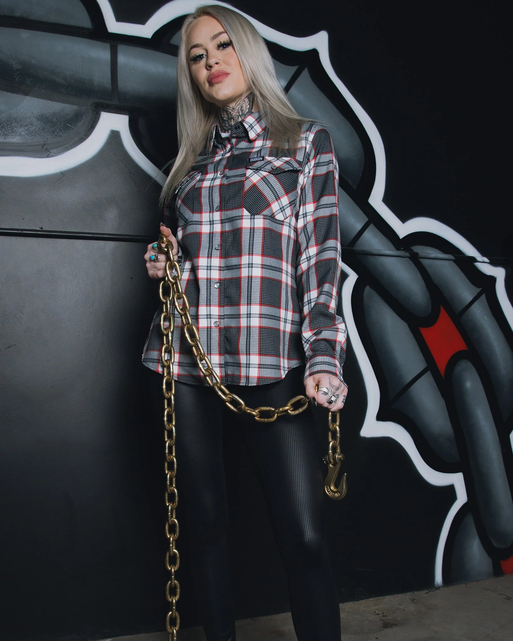 Women's Chains Flannel - Image 6