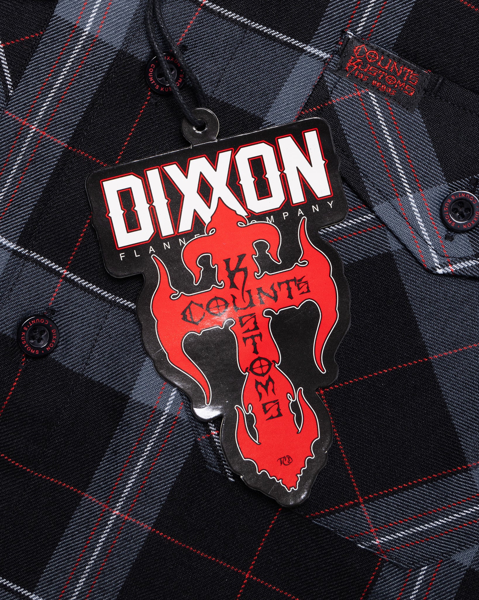 Women's Counts Kustoms Flannel - Image 7