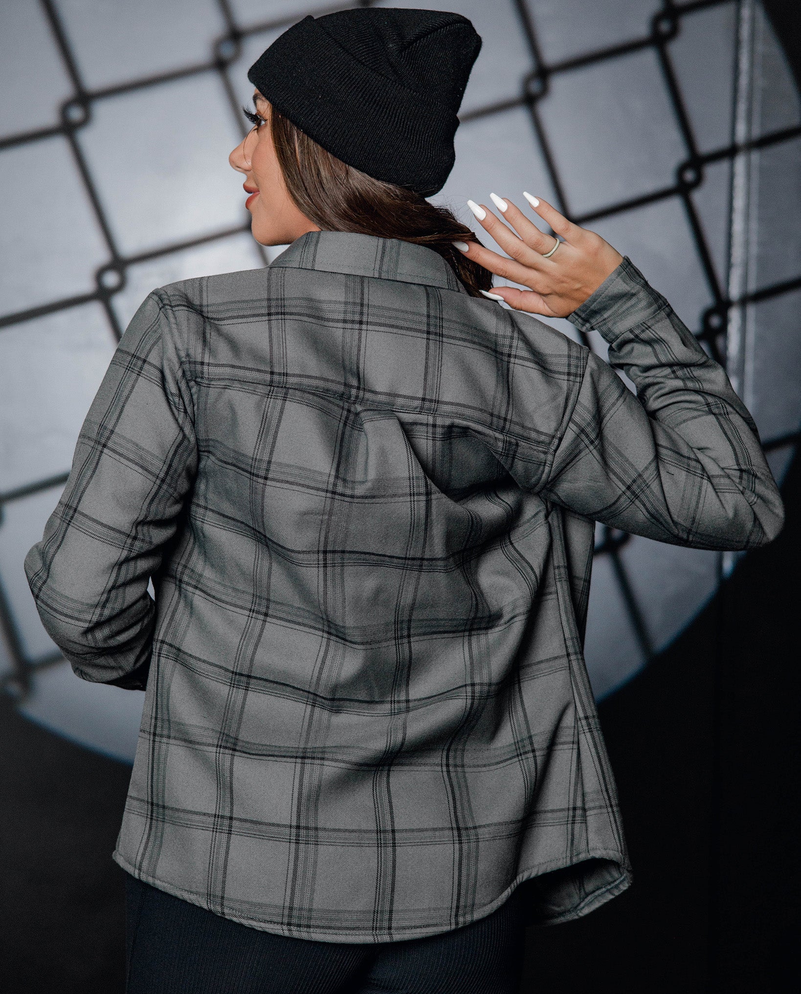 Women's Dakota Sherpa Lined Flannel Jacket - Image 3