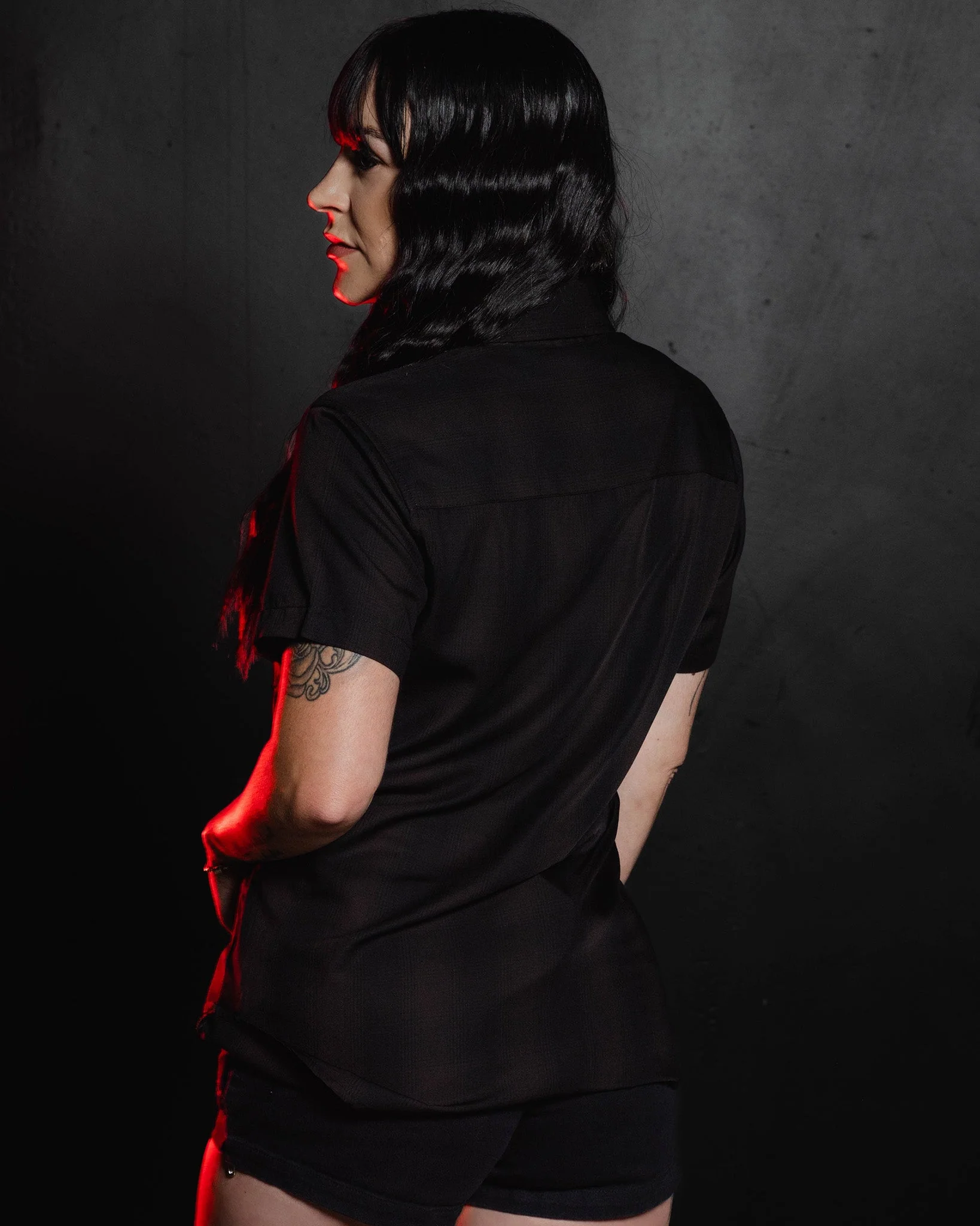 Women's Darkness Bamboo Short Sleeve - Image 7