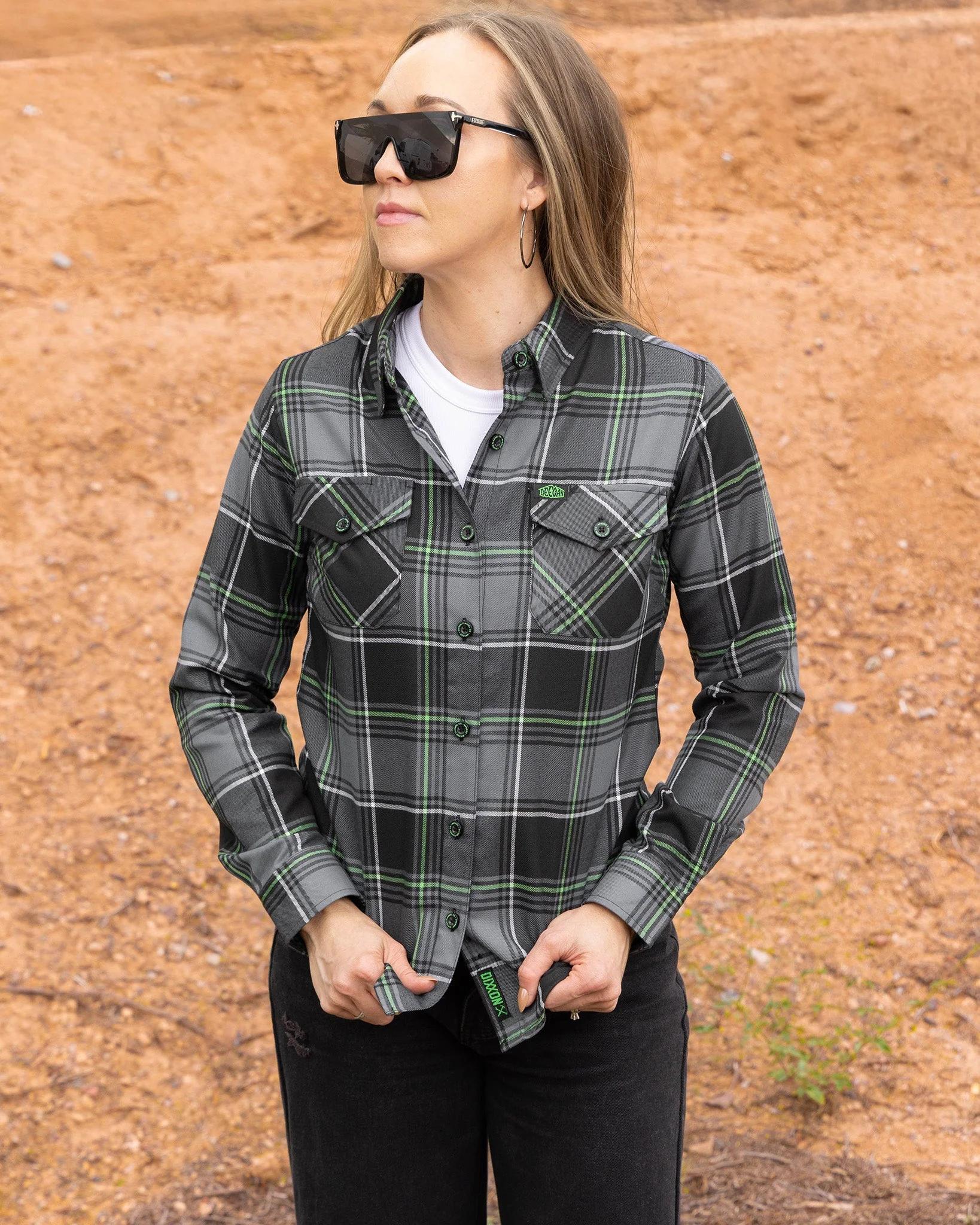 Women's The Ghost Ride - Deegan Flannel - Image 3