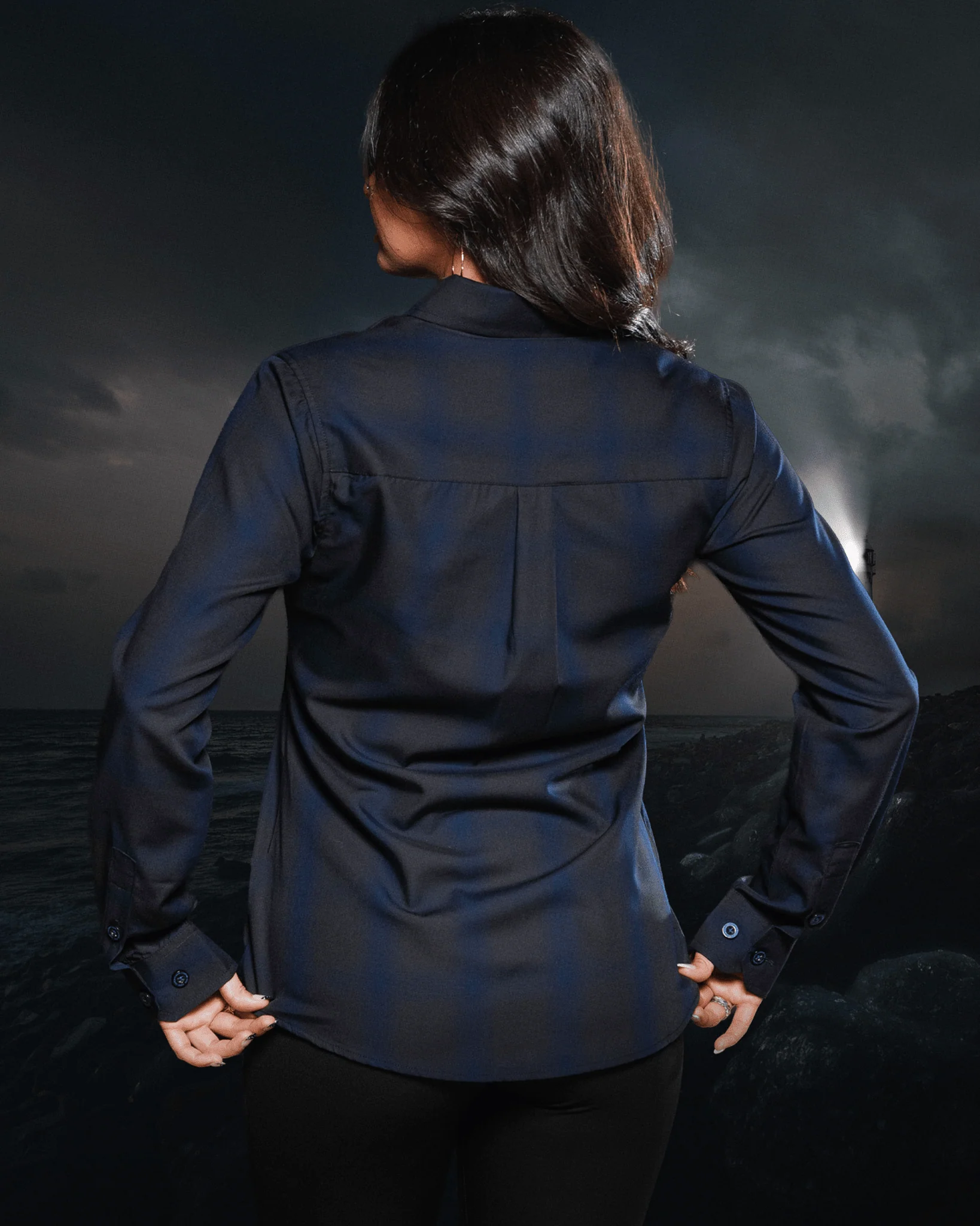 Women's Deep Sea Bamboo Long Sleeve - Image 3