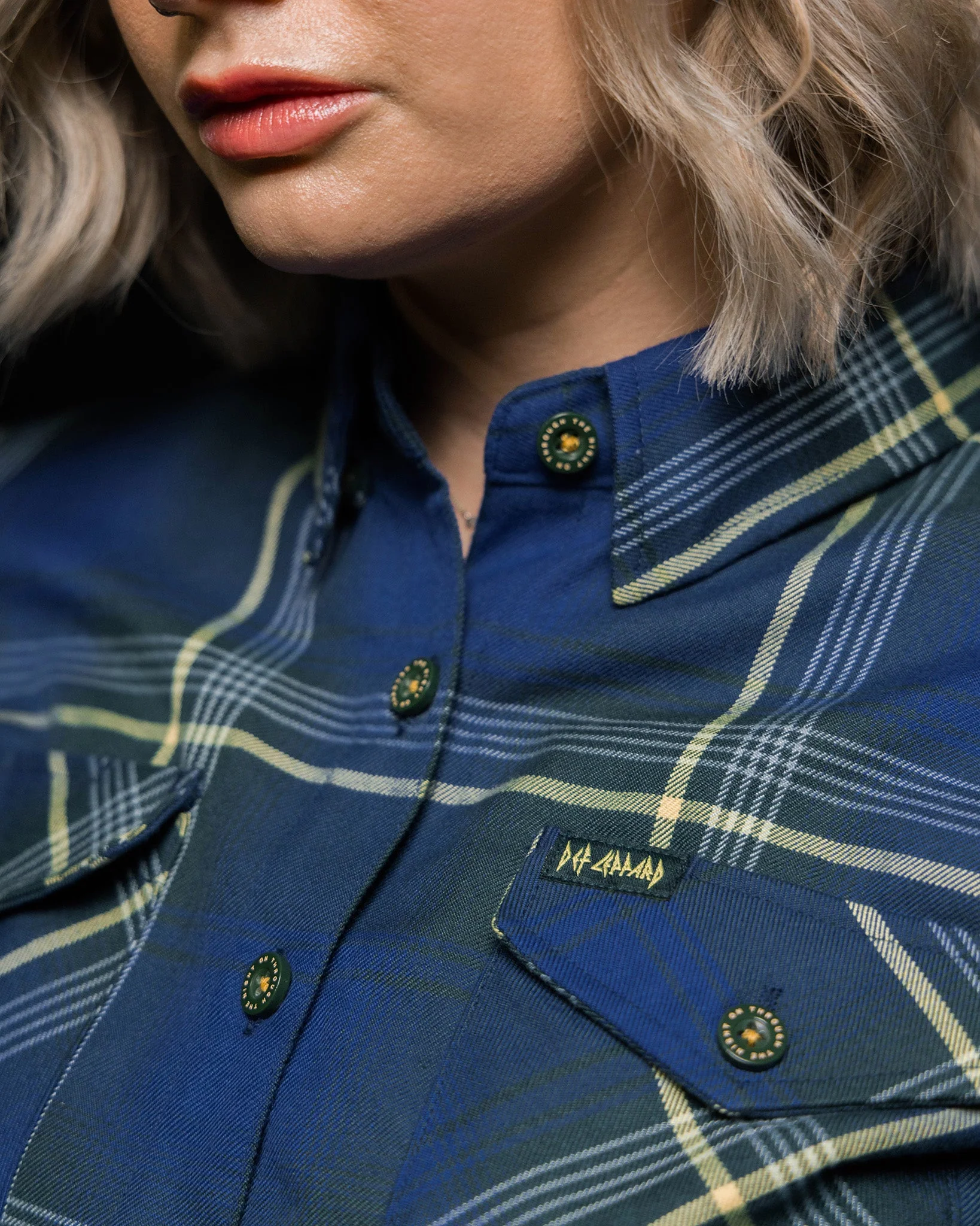 Women's Def Leppard 'On Through the Night' Flannel - Image 4