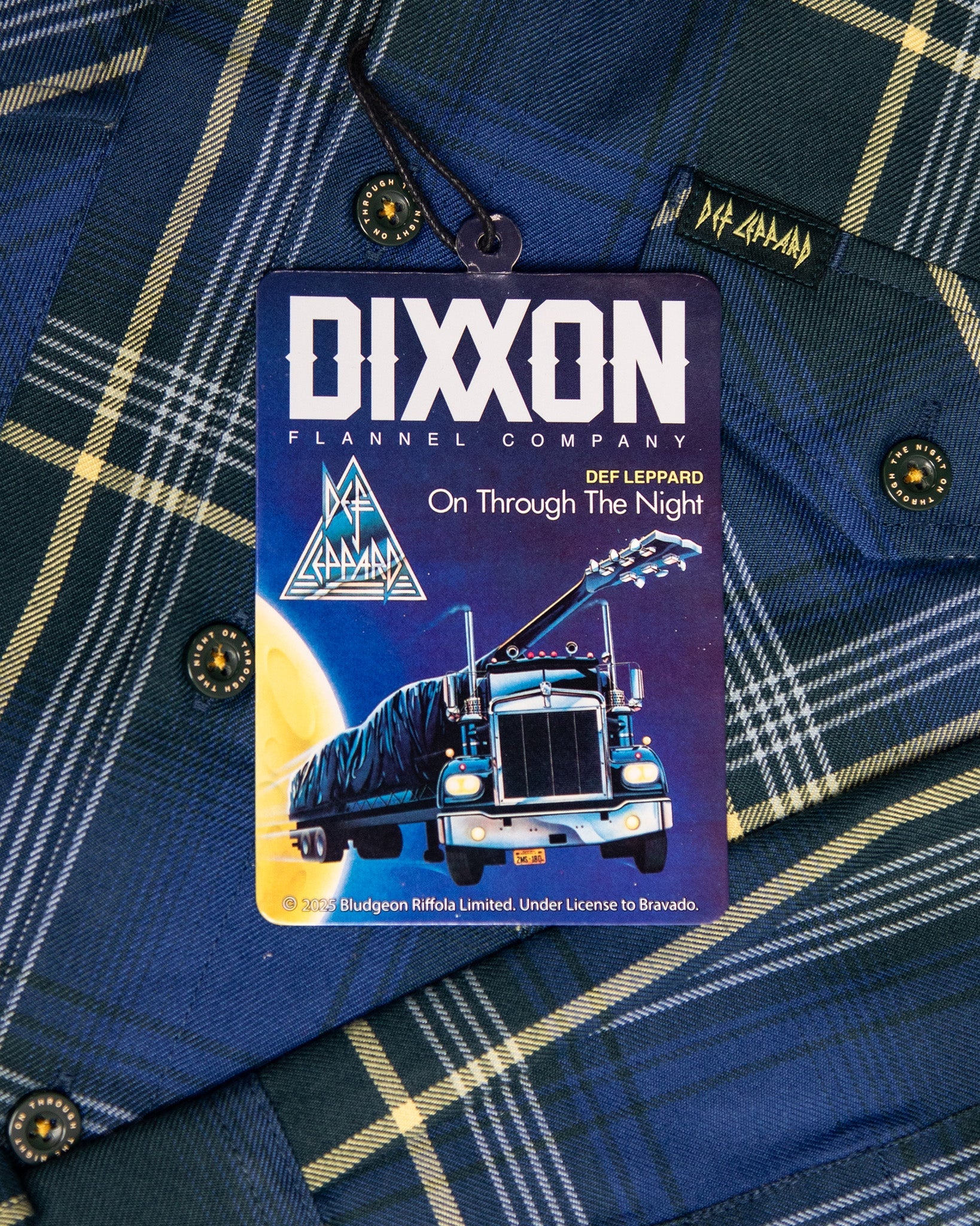 Women's Def Leppard 'On Through the Night' Flannel - Image 6