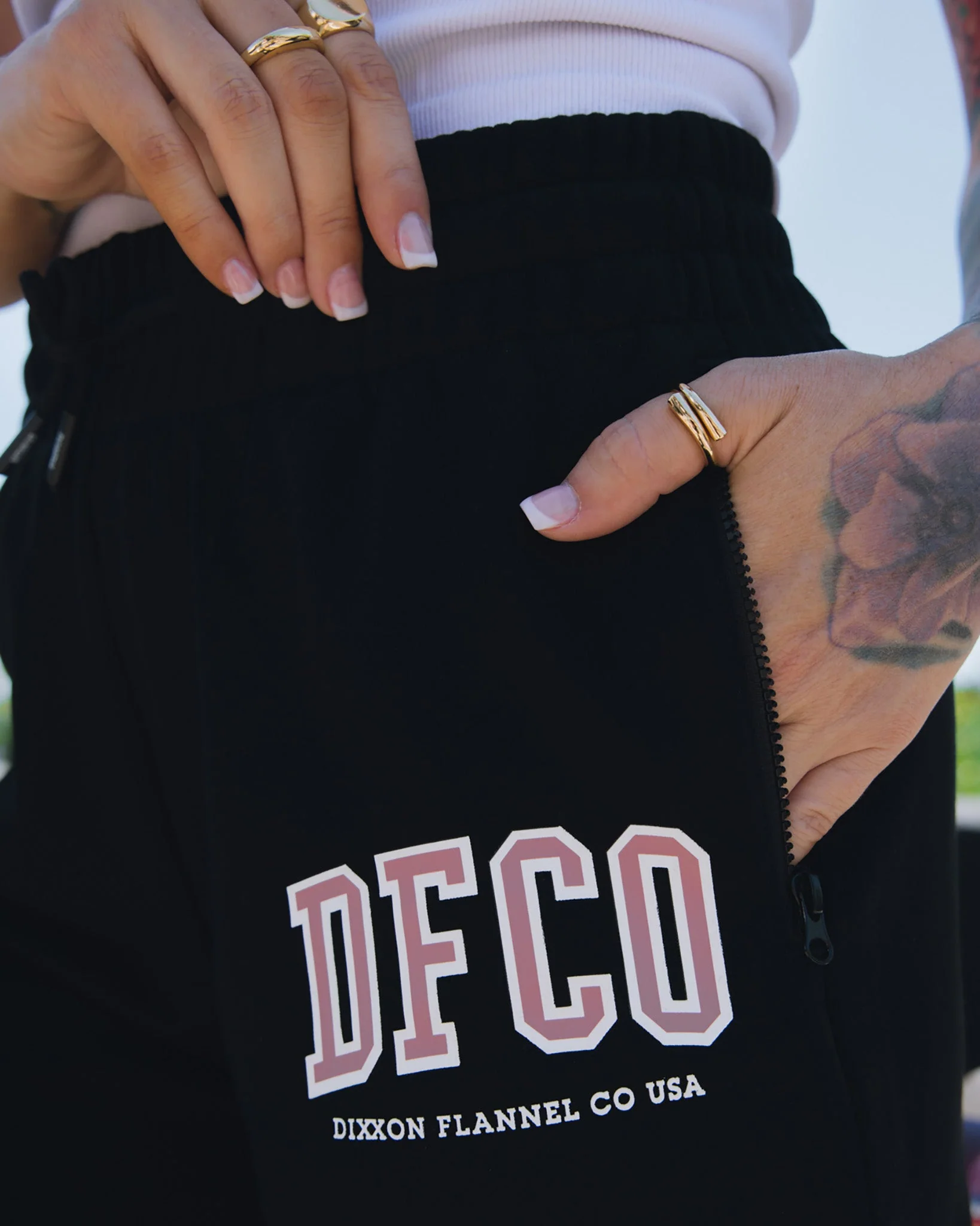 Women's DFCO Sweatpants - Black - Image 3