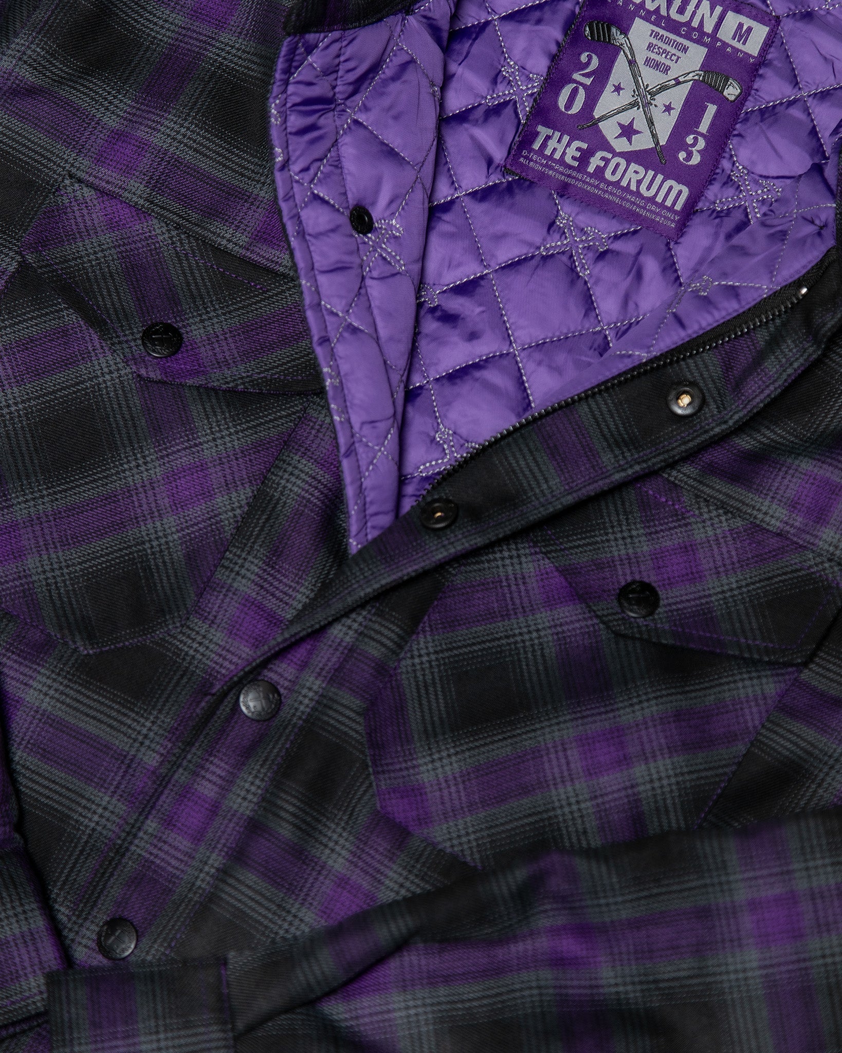 Women's Forum Quilted Flannel Jacket - Image 5
