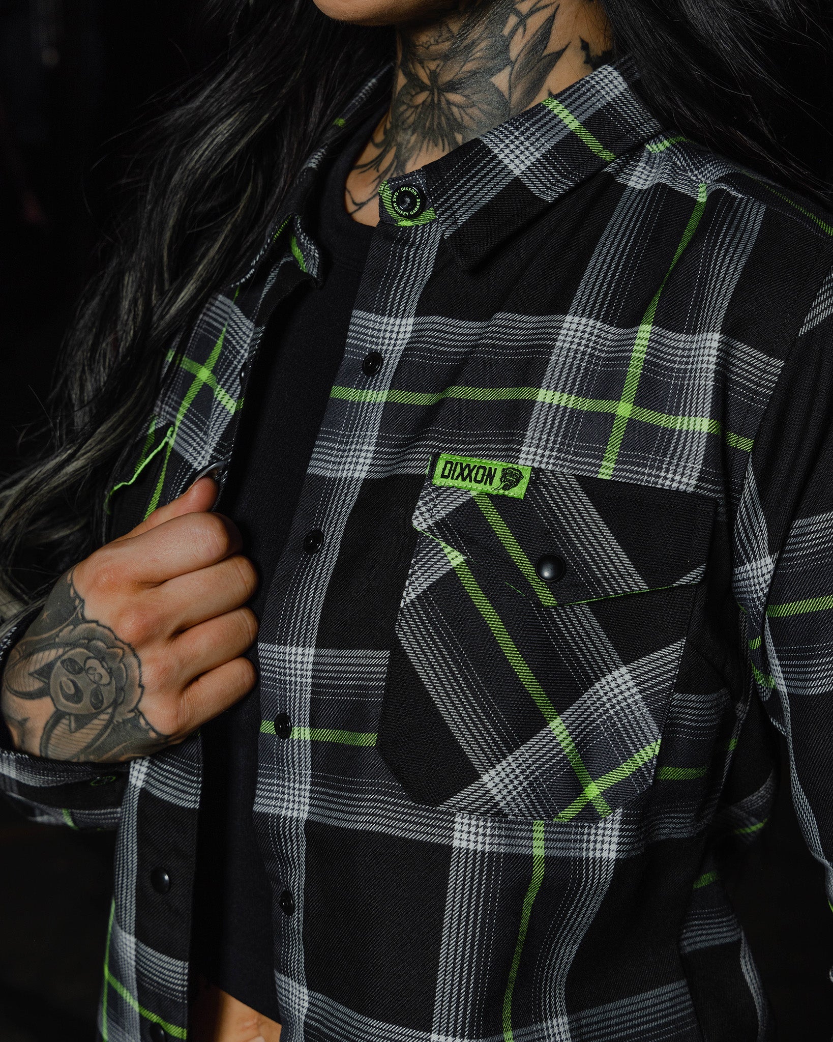 Women's Gas Monkey Garage Flannel - Image 3