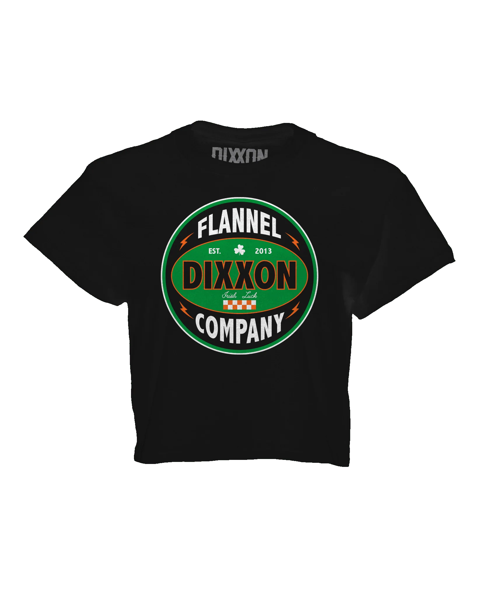 Women's Green Keystone Crop Top - Black - Image 2