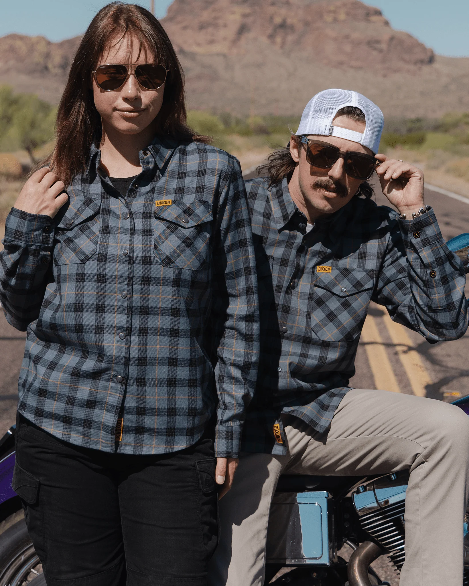 Women's Highway Ribbons Flannel - Image 9
