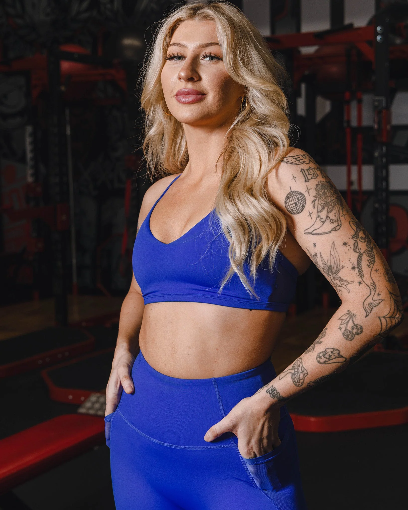 Women's Ignite Sports Bra - Cobalt - Image 4