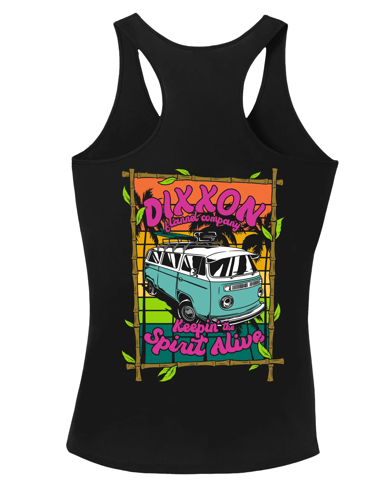 Women's Keepin' the Van Spirit Alive Fitted Tank - Black - Image 2