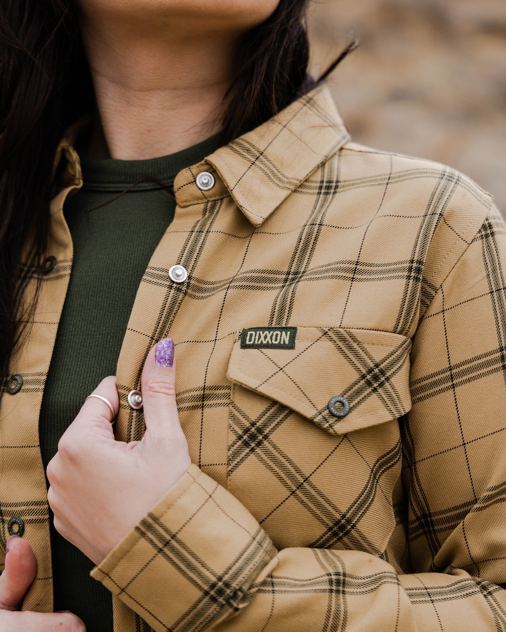 Women's Lever Action Flannel - Image 4