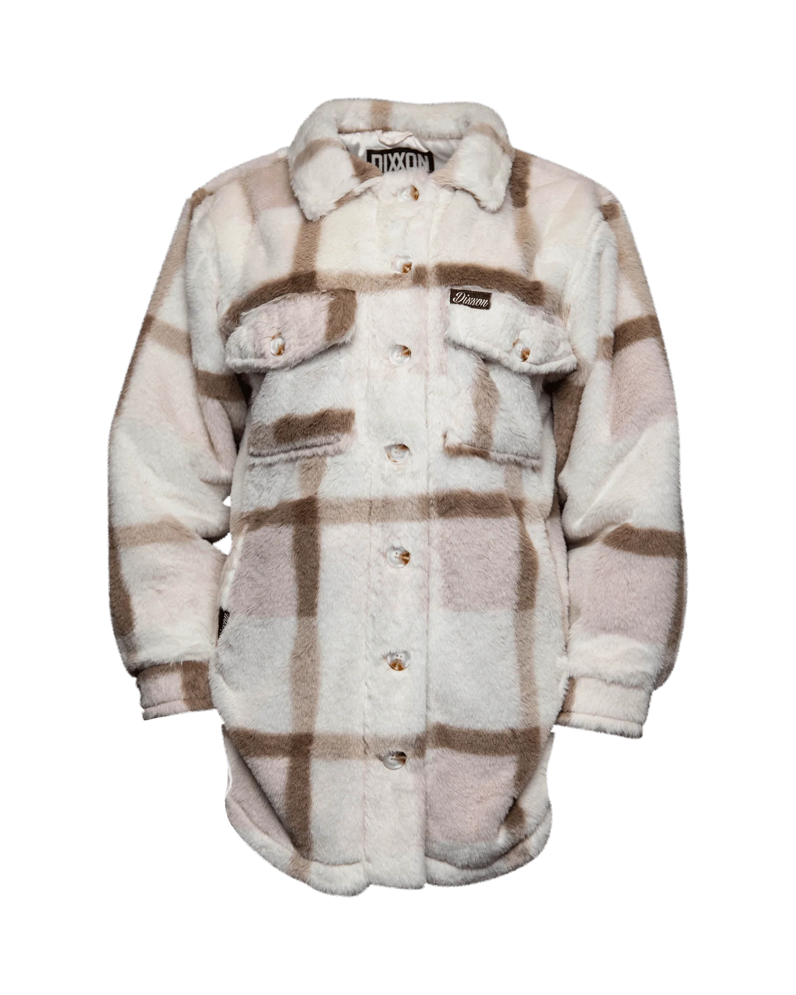 Women's Long Shacket - Dusty Rose - Image 2