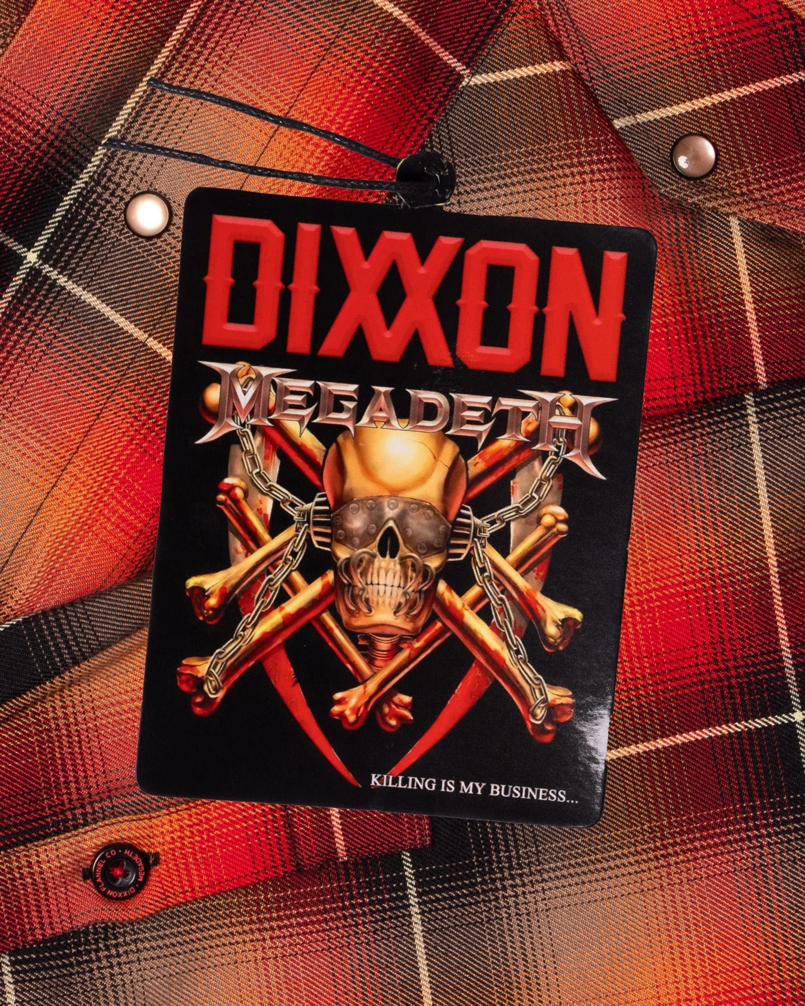 Women's Megadeth - Killing Is My Business Flannel - Image 5