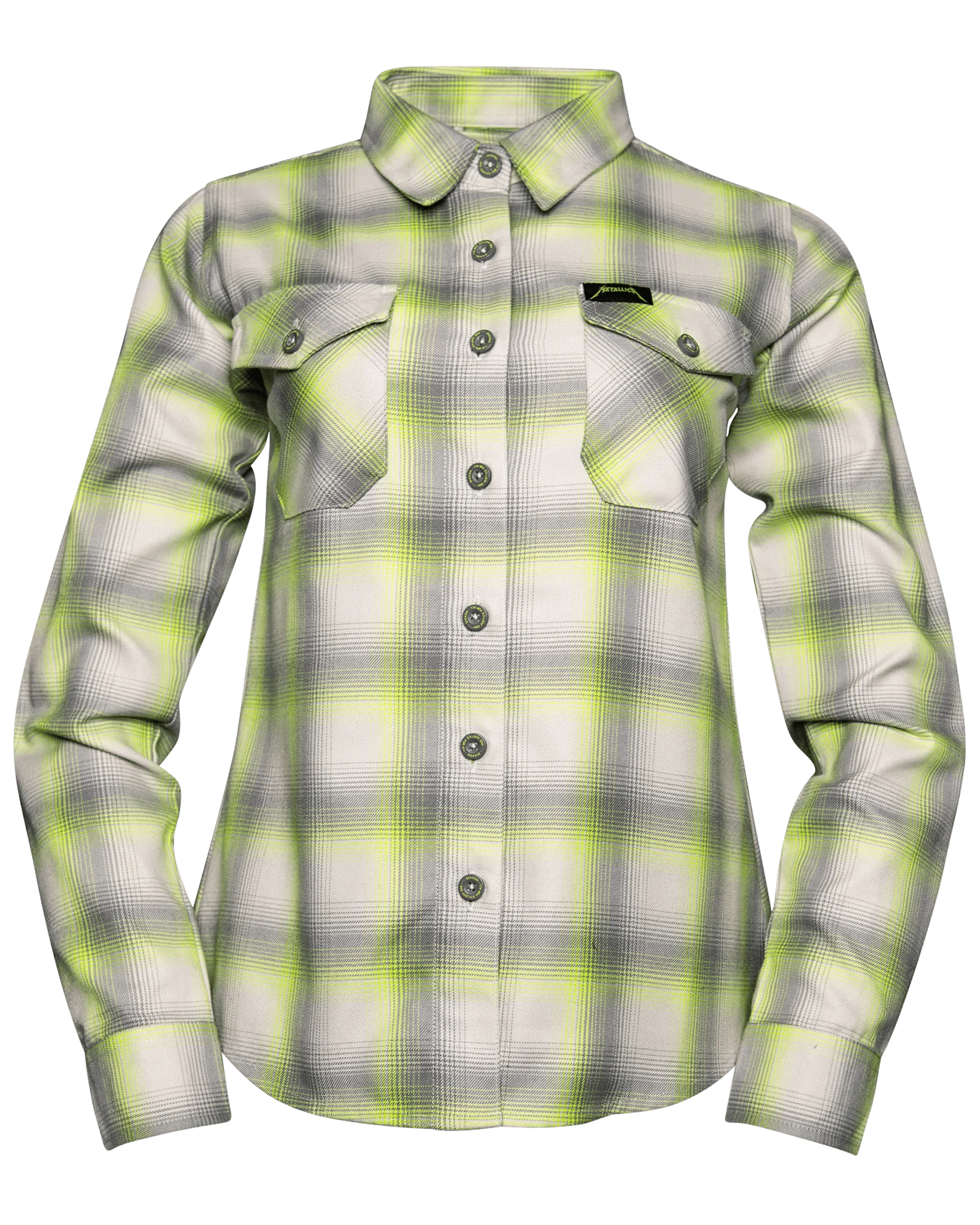 Women's Metallica …And Justice For All Flannel - Image 2