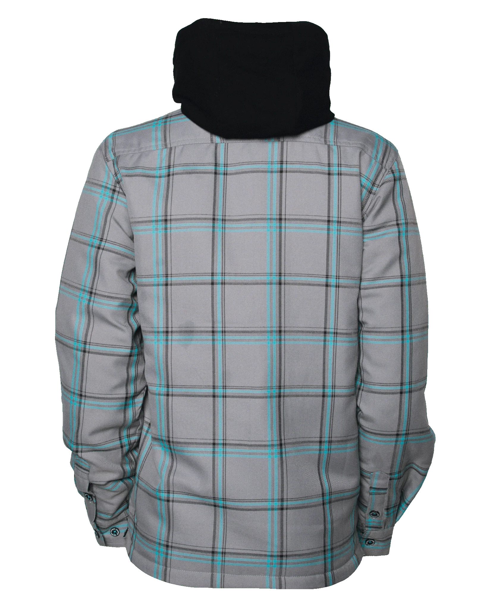 Women's Midtown Hooded Flannel Jacket - Image 3