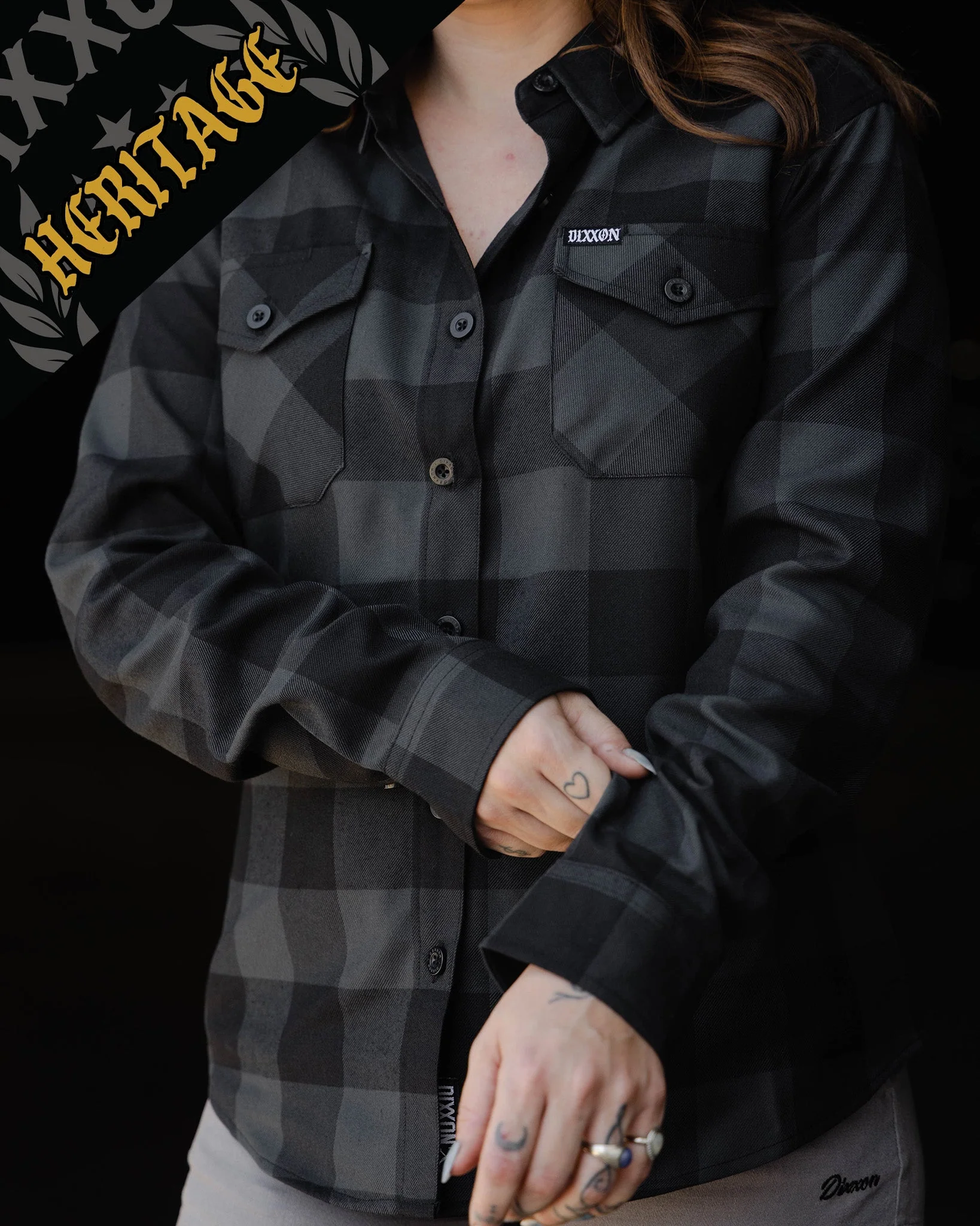 Women's Murked Heritage Flannel - Image 4