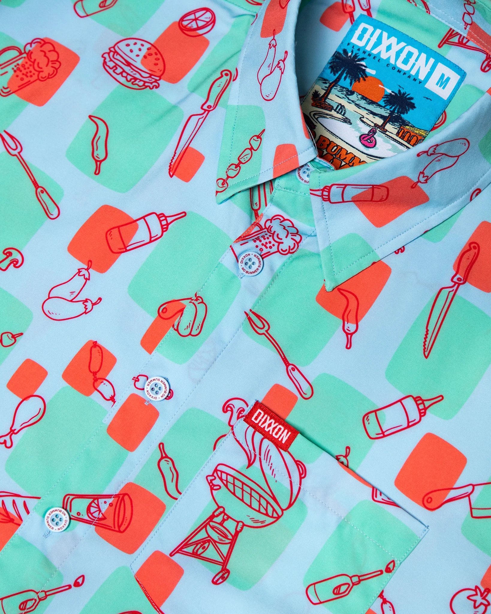Women's No Bummer Summer Party Shirt - Image 4