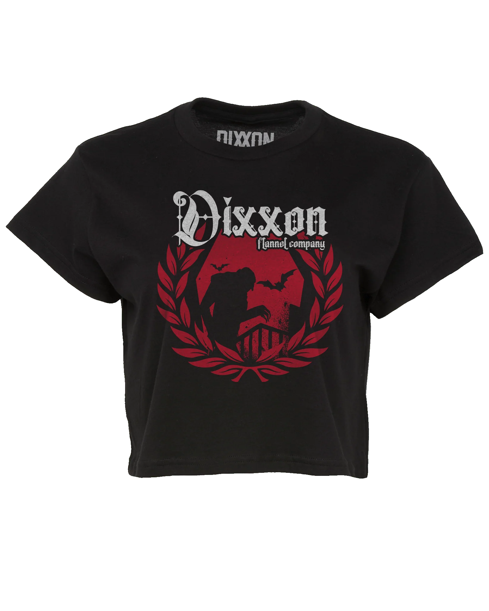 Women's Nosferatu Crop Top - Black - Image 2