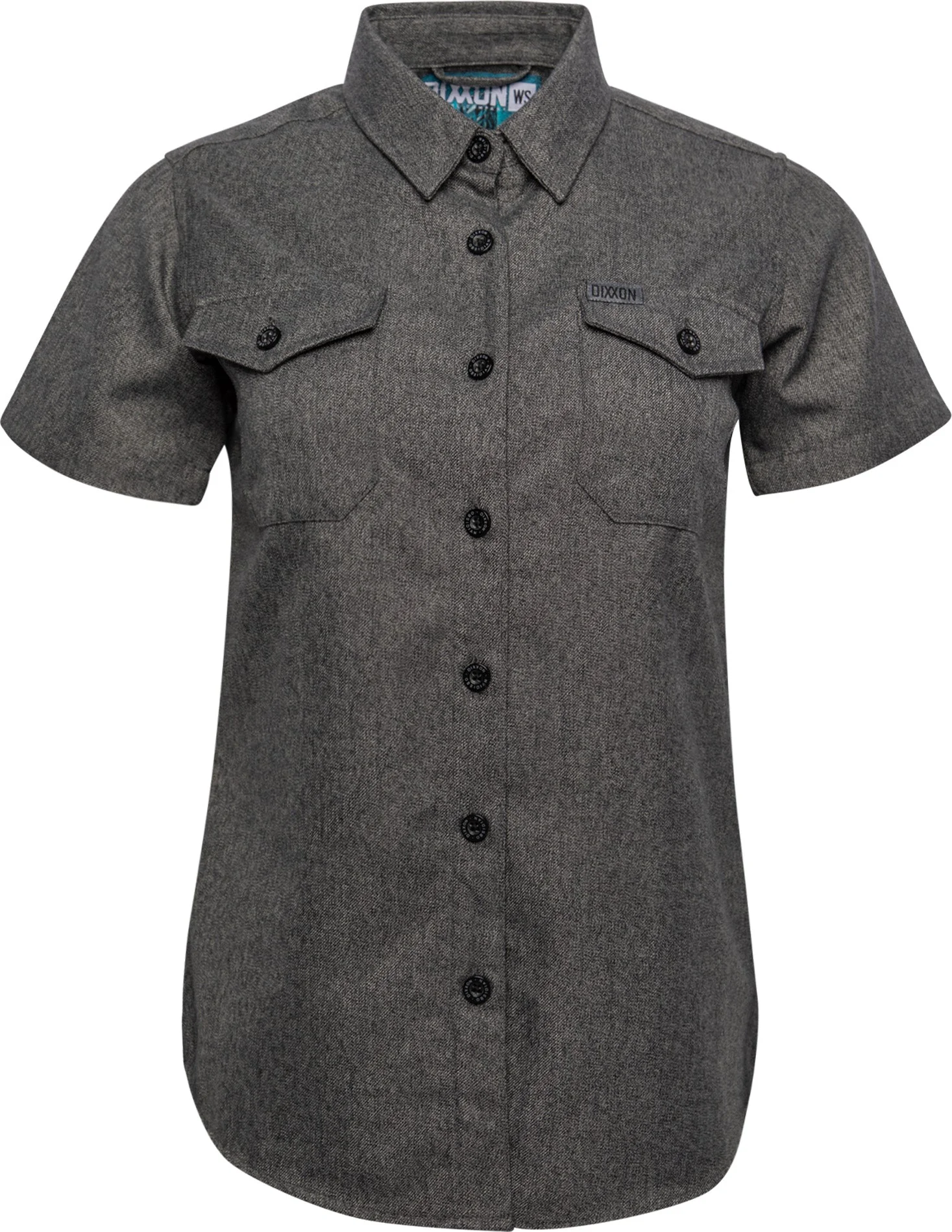 Women's Obsidian Short Sleeve Flannel - Image 2