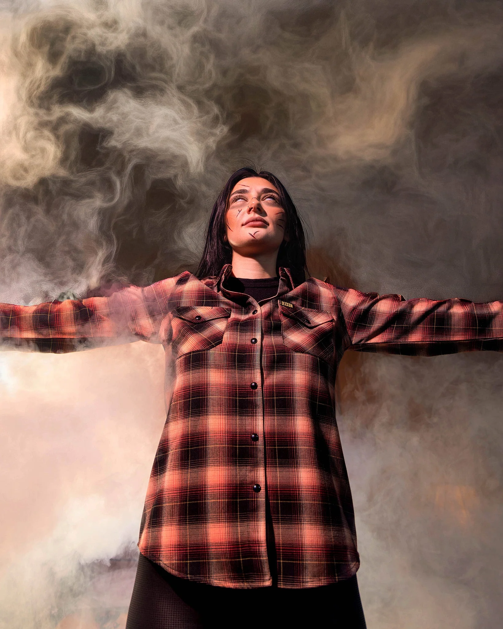 Women's Pazuzu Flannel - Image 6