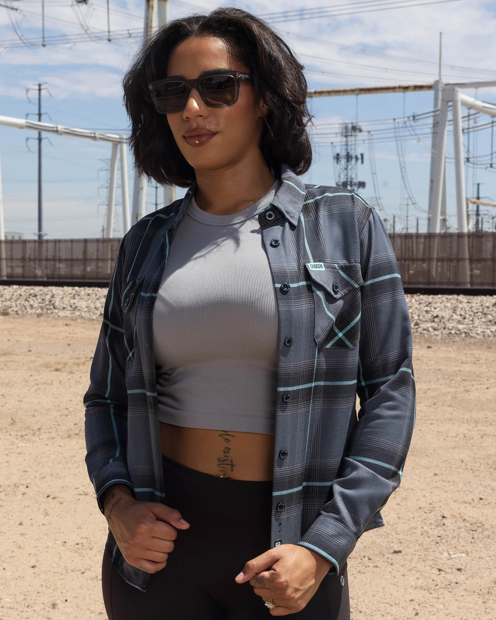Women's Powerline Flannel - Image 6