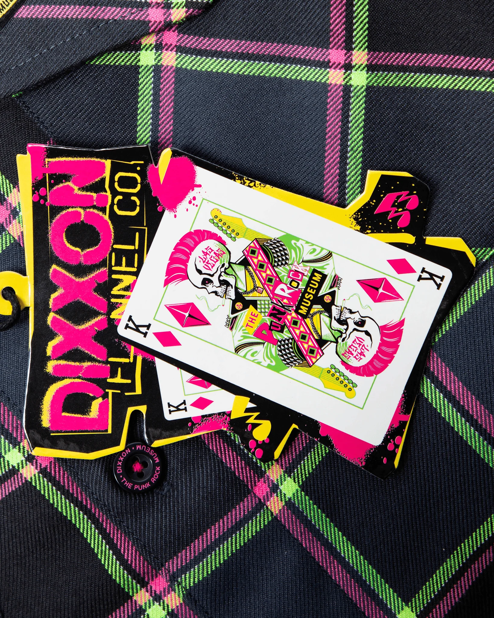 Women's Punk Rock Museum Flannel - Image 4