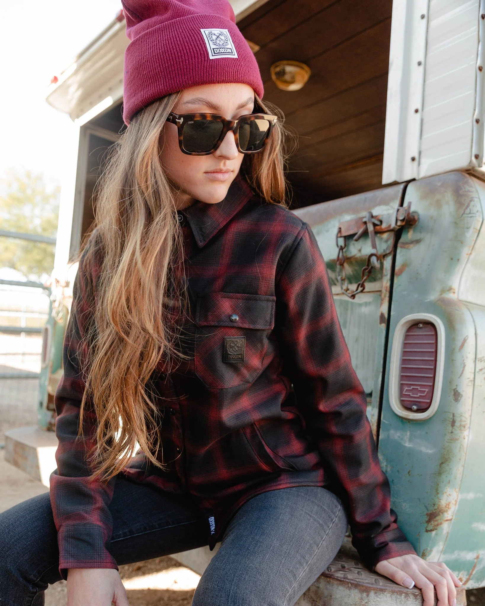 Women's Restoration Sherpa Lined Flannel Jacket - Image 2