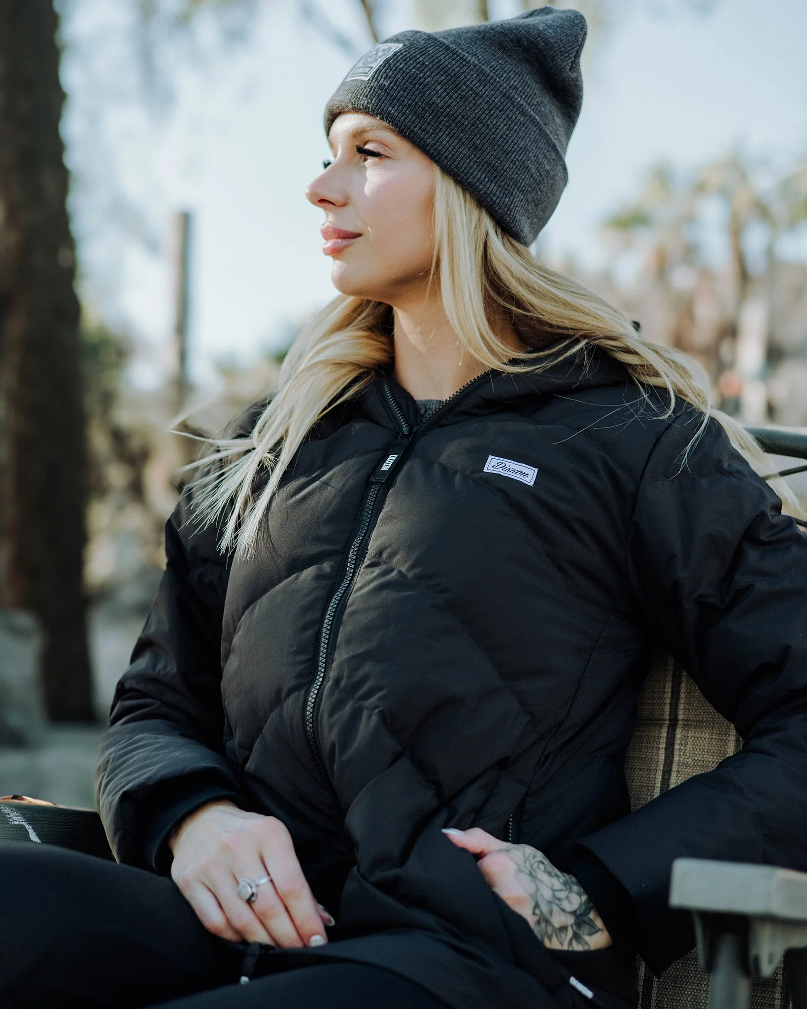 Women's Ridge Down Jacket - Black - Image 6