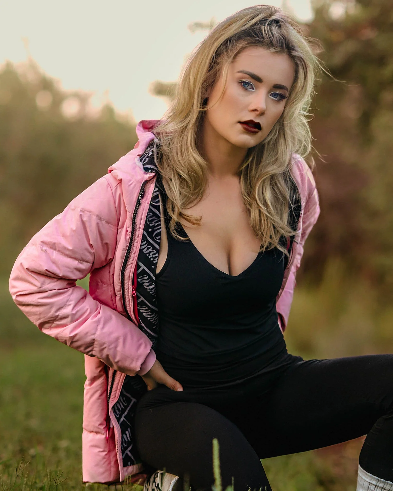 Women's Ridge Down Jacket - Pink - Image 8