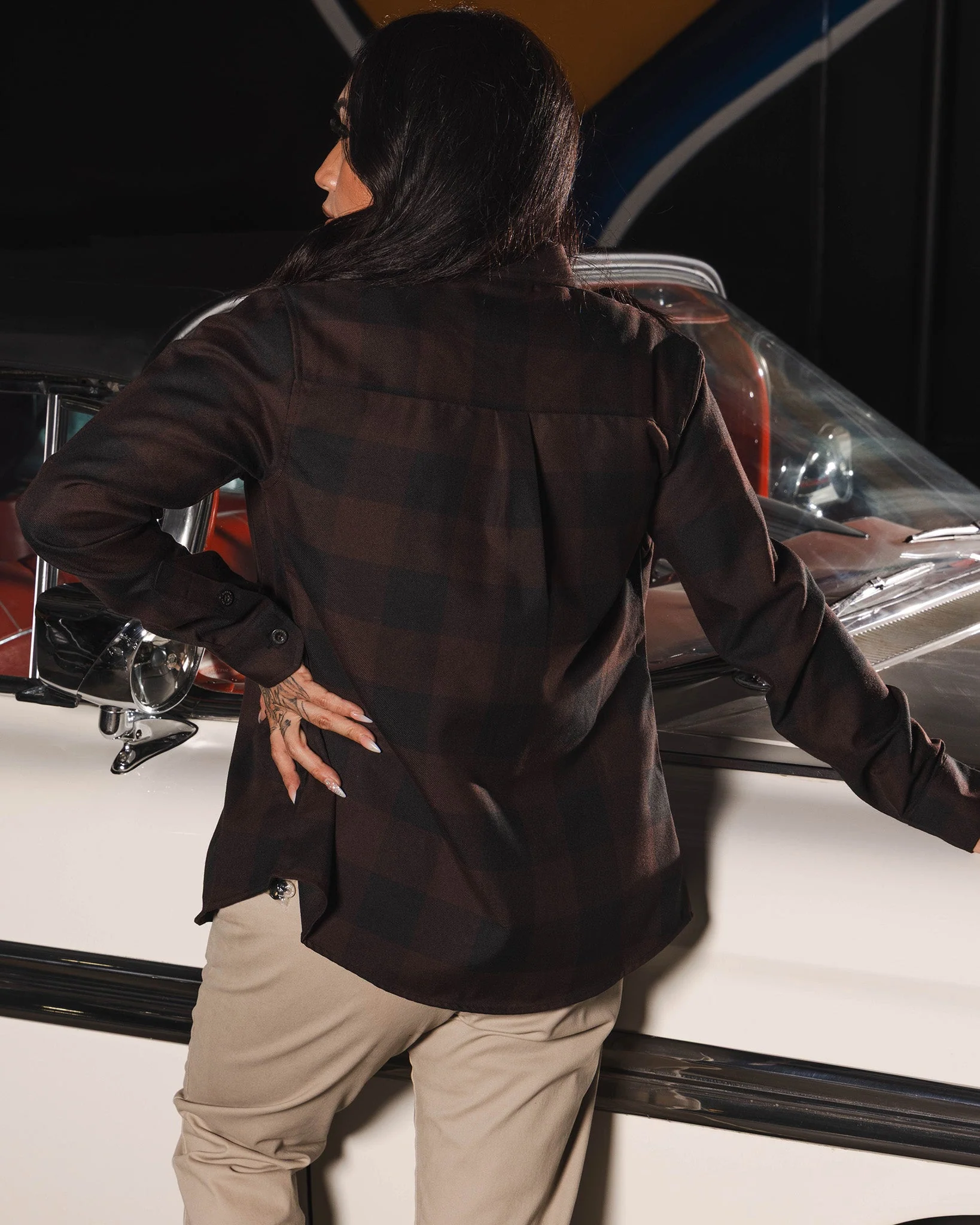 Women's Saint 10 Yr Anniversary Flannel - Image 3