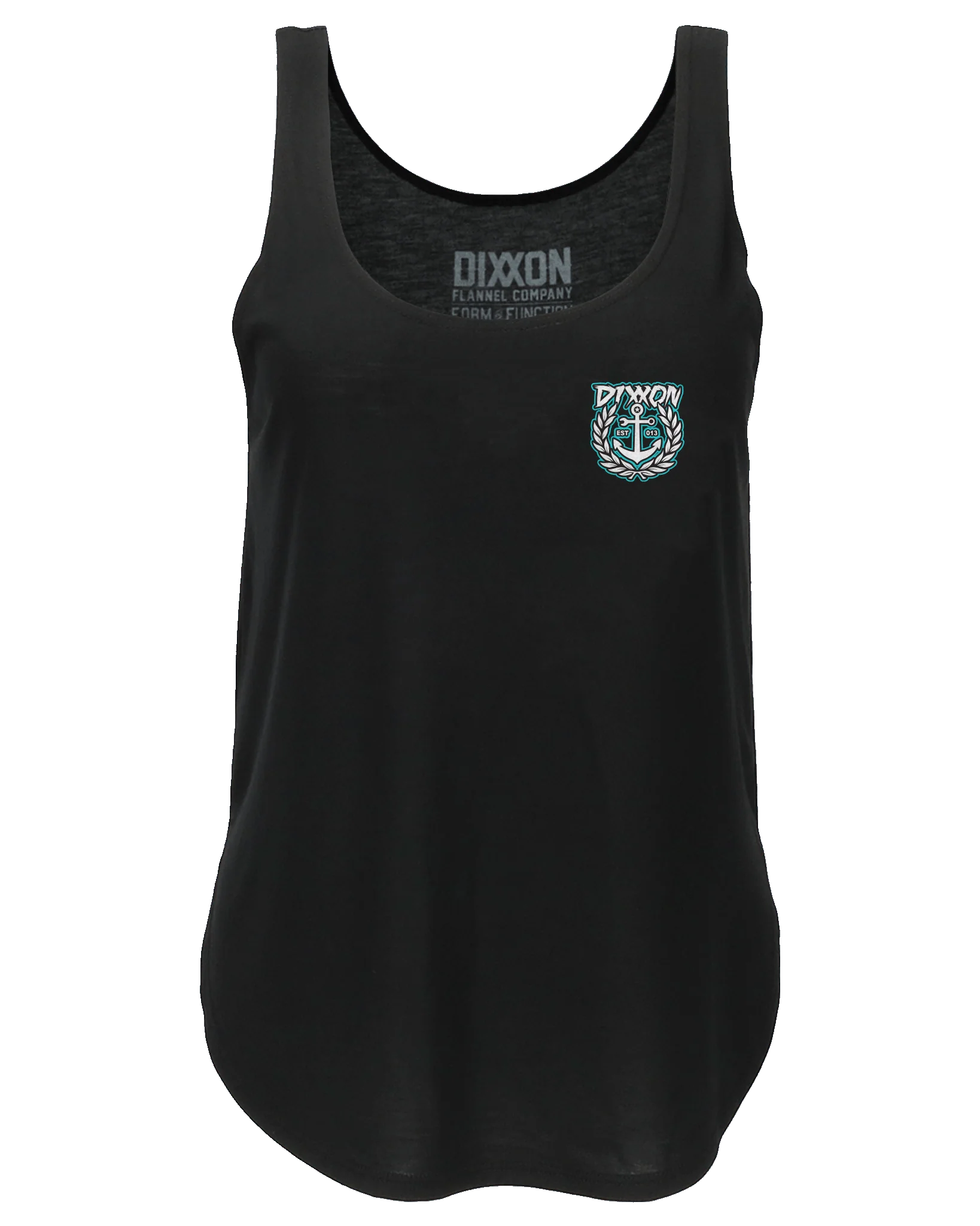 Women's Salty Crest Flowy Tank - Tiffany - Image 2