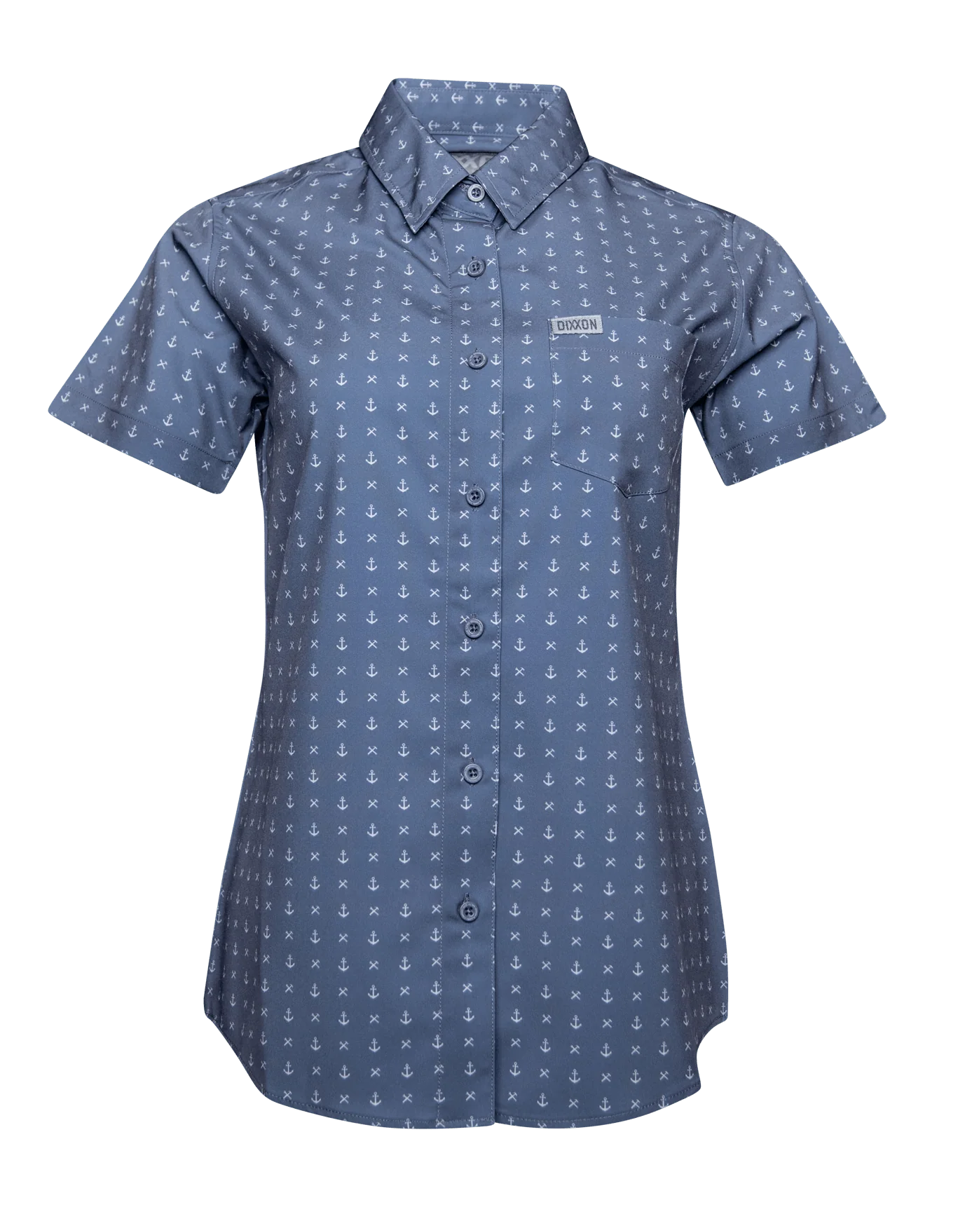 Women's Salty Dog Party Shirt - Gray & White - Image 2