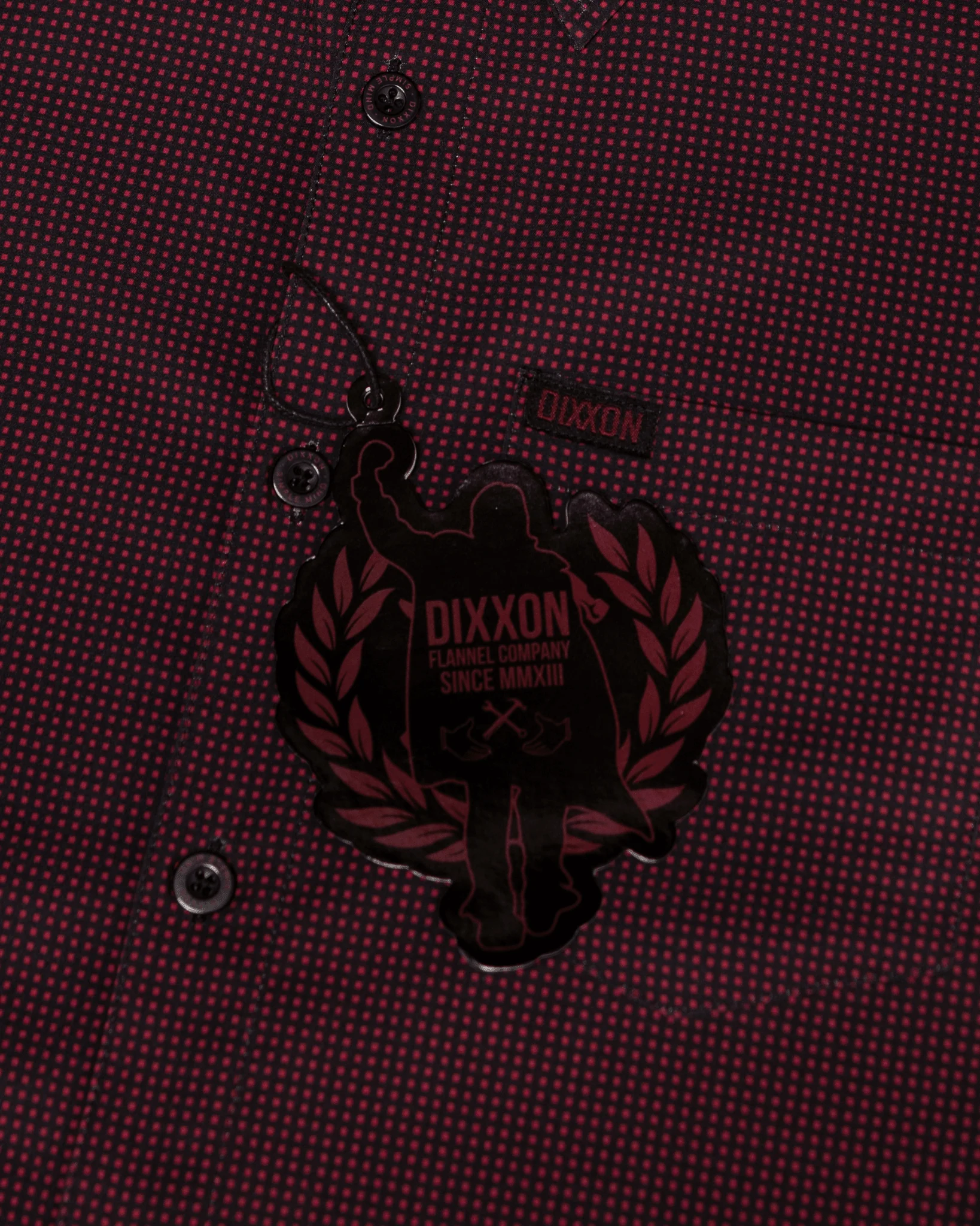 Women's Simple Mind Party Shirt - Black & Red - Image 8