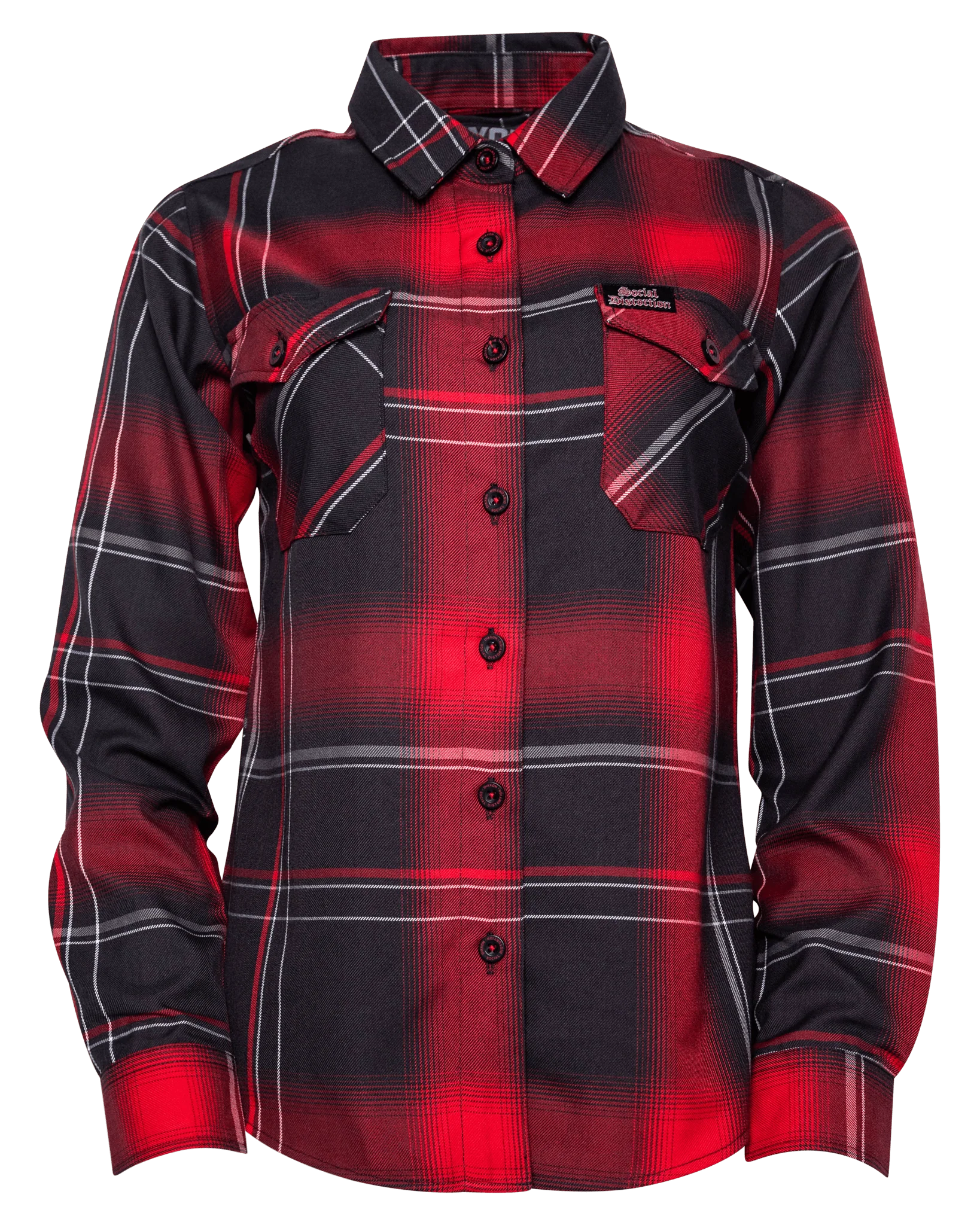 Women's Social Distortion Prison Bound Flannel - Image 2