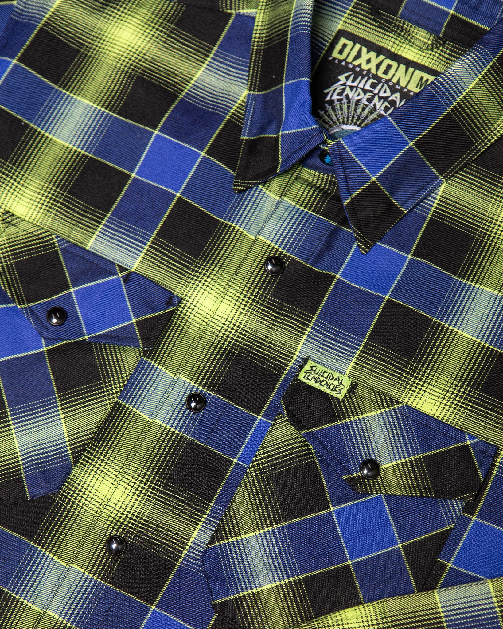 Women's Suicidal Tendencies Adrenaline Addict Flannel - Image 7