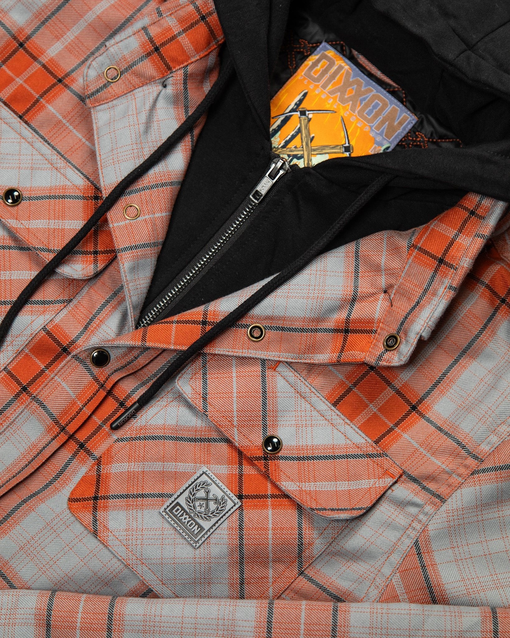 Women's Superior Hooded Flannel Jacket - Image 5