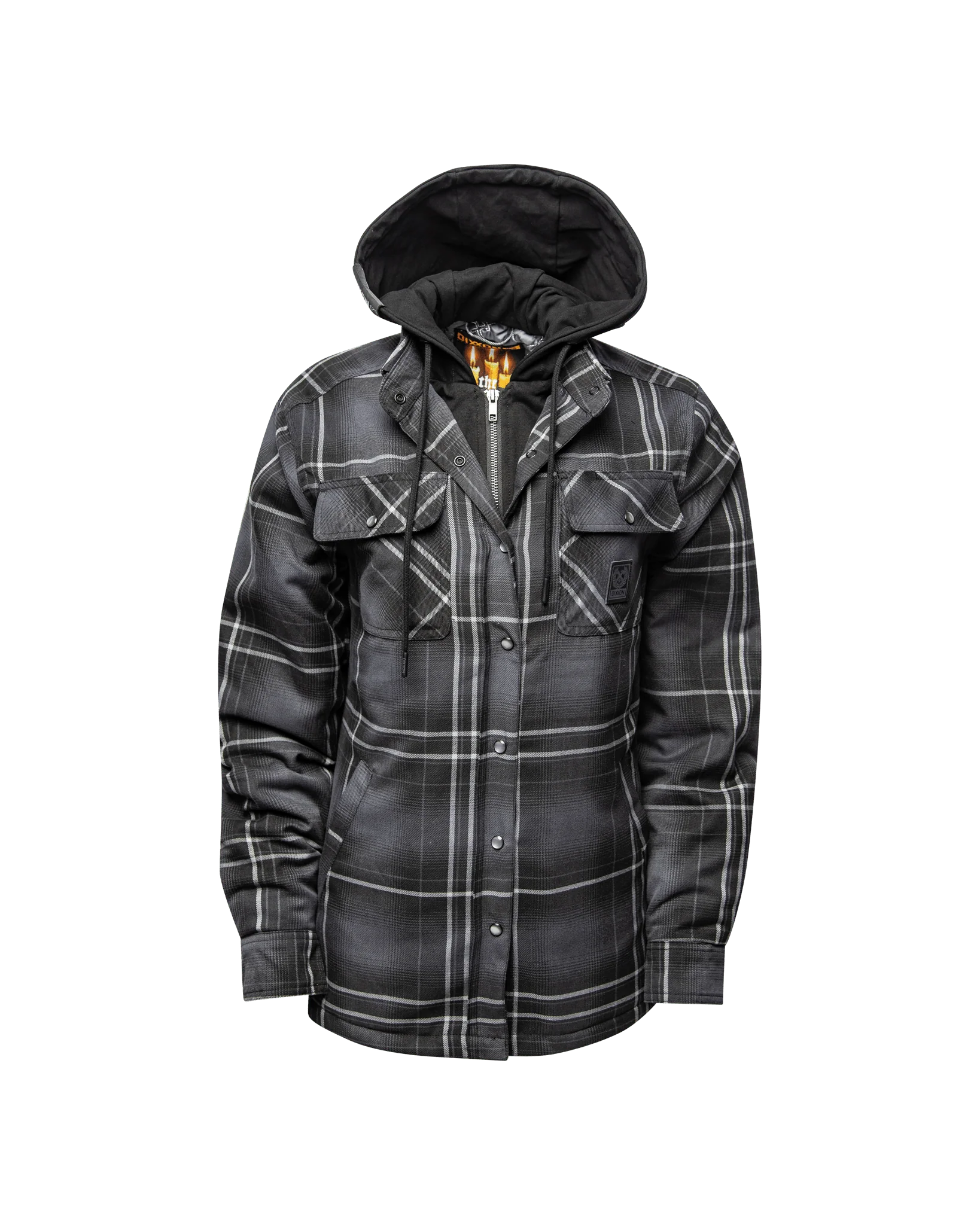 Women's The Ritual Hooded Flannel Jacket - Image 2