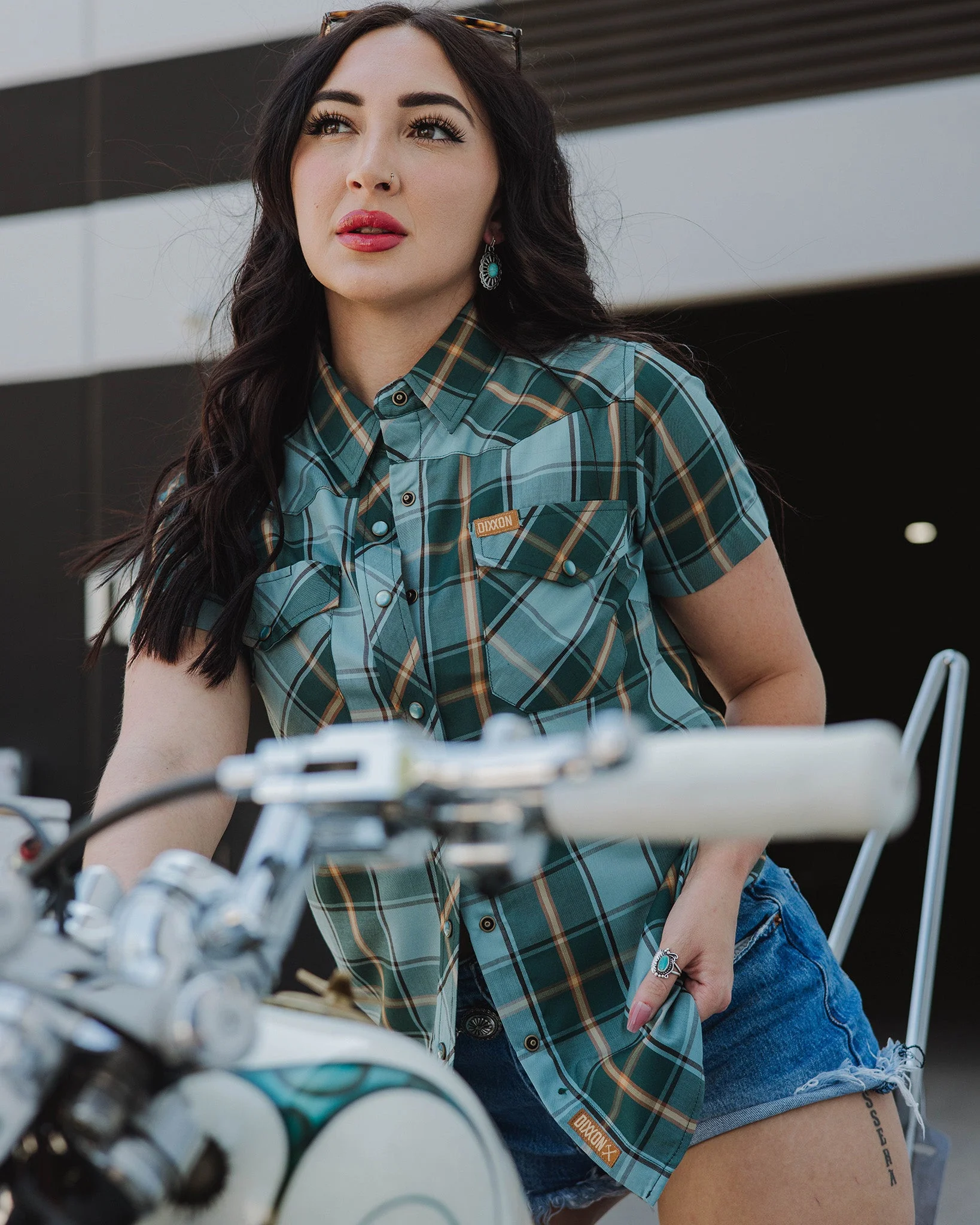 Women's The Silverton Bamboo Short Sleeve - Lasso - Image 6