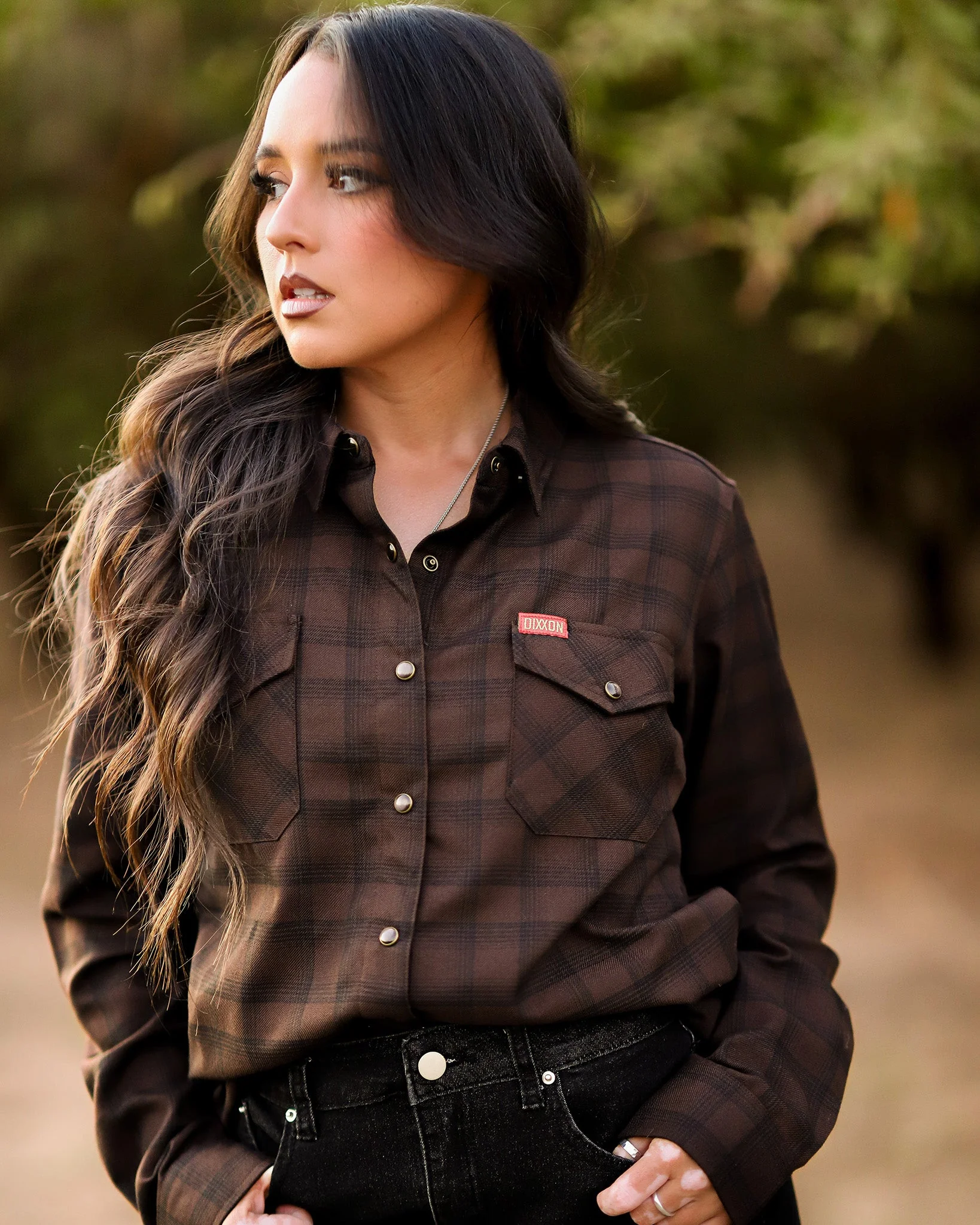 Women's Tobacco Flannel - Image 5