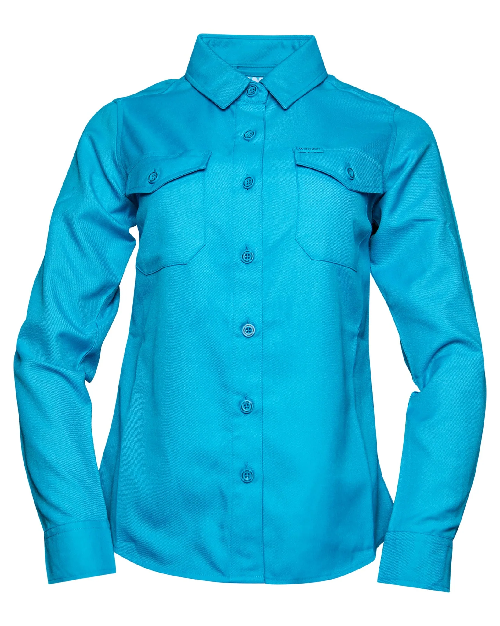 Women's Weezer Blue Album Flannel - Image 2